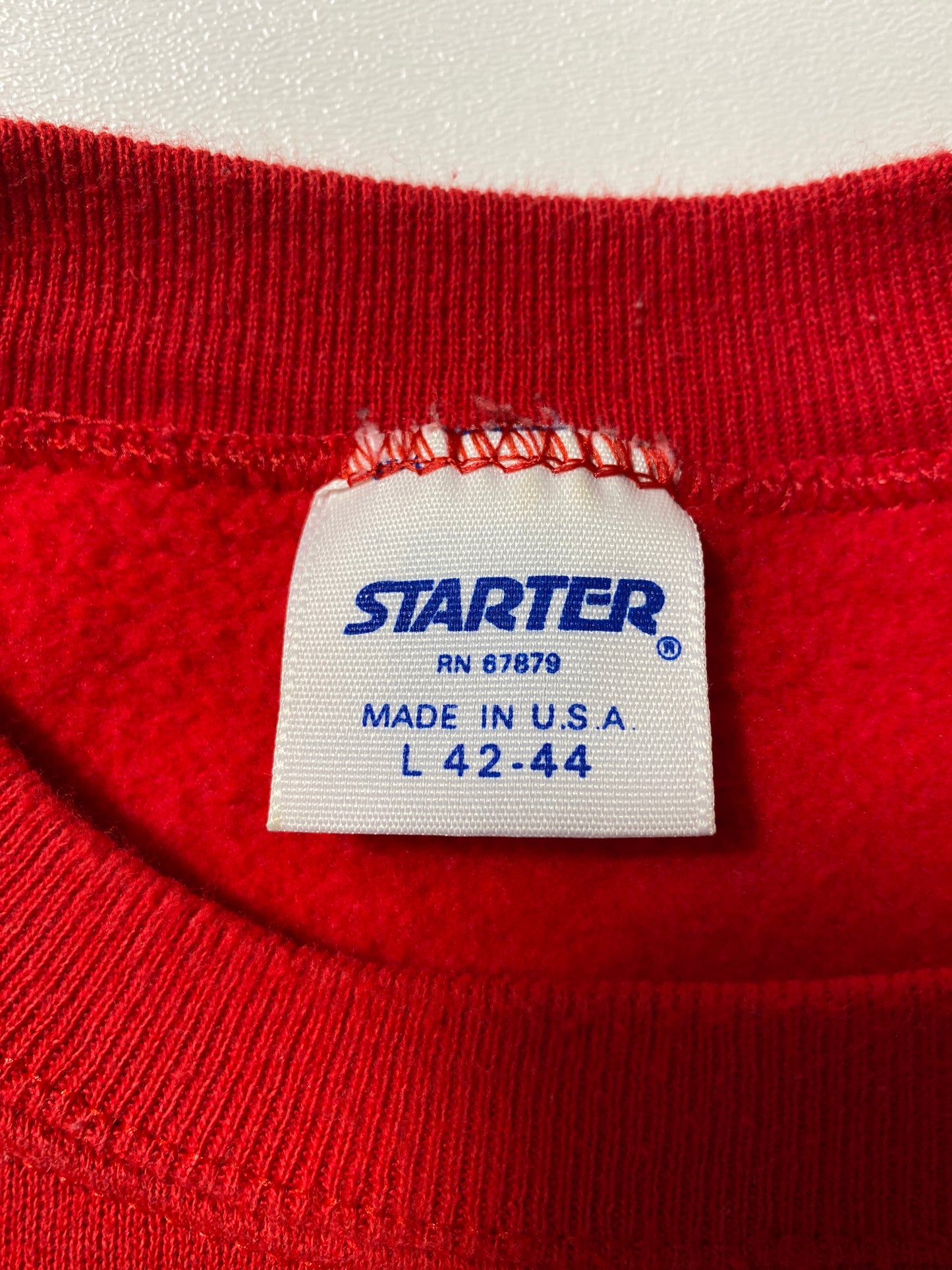 Early 90's STARTER x FORTY NINERS Made in USA Size L Vintage NFL Sweat-shirt / F1436S