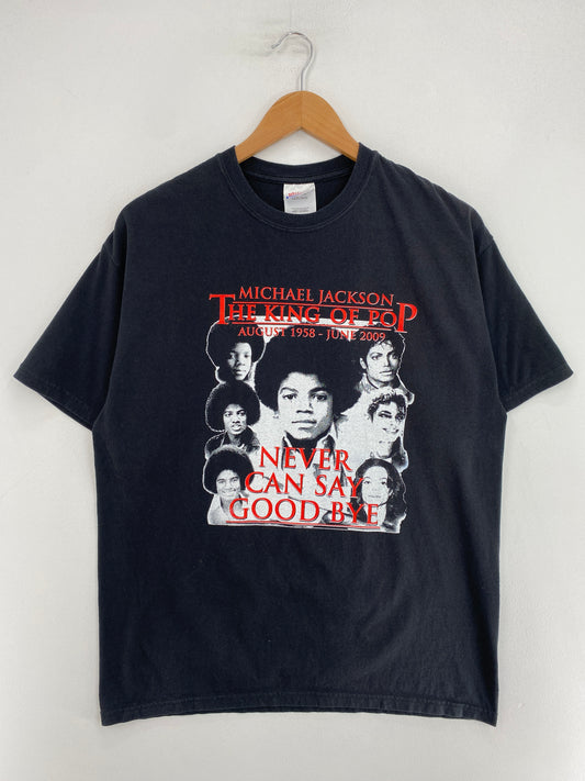 00’ MICHAEL JACKSON Size L T-shirt / G1922T
