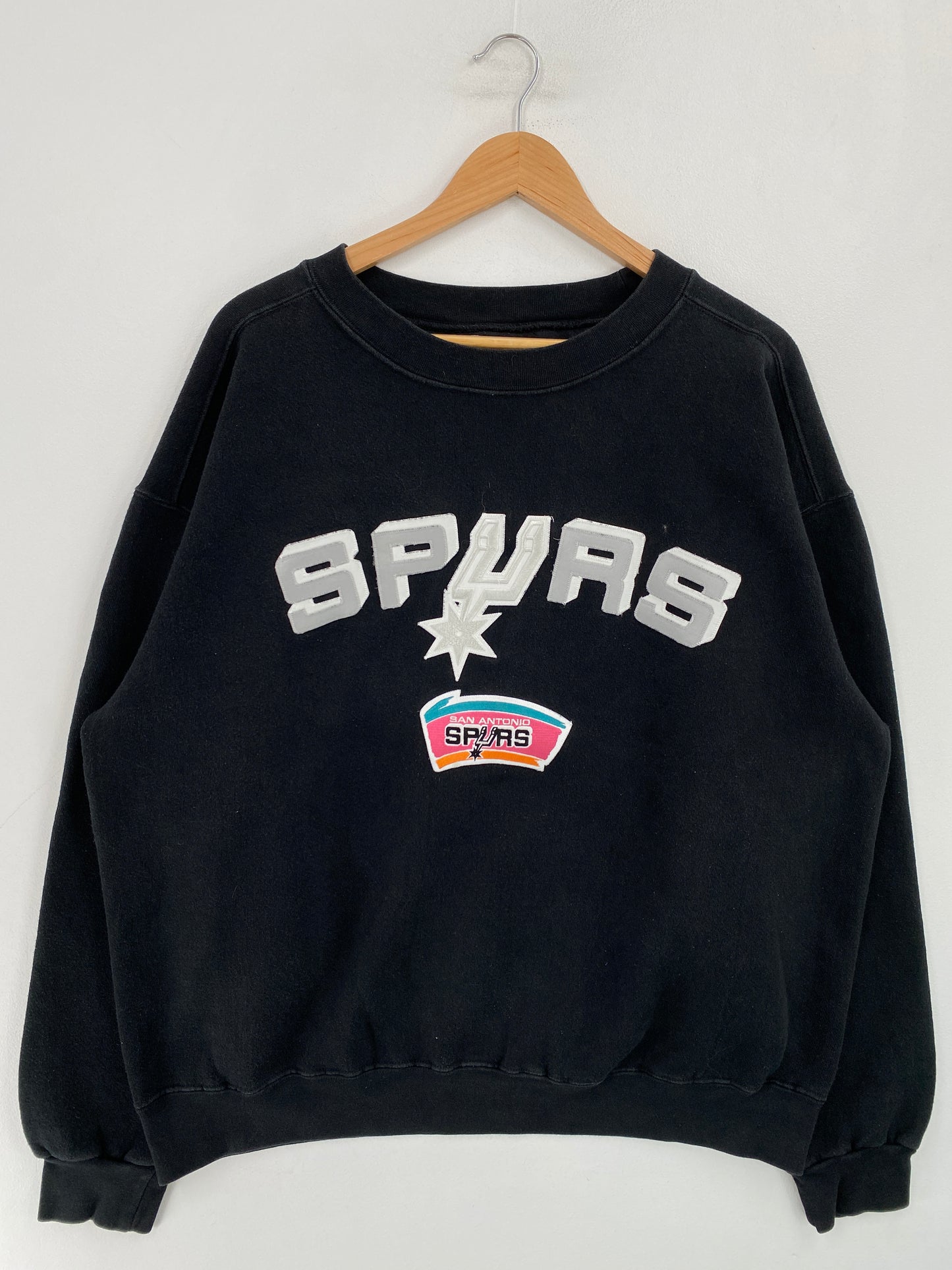 90’s SAN ANTONIO SPURS Size XL NBA Sweat-shirt / G5416S