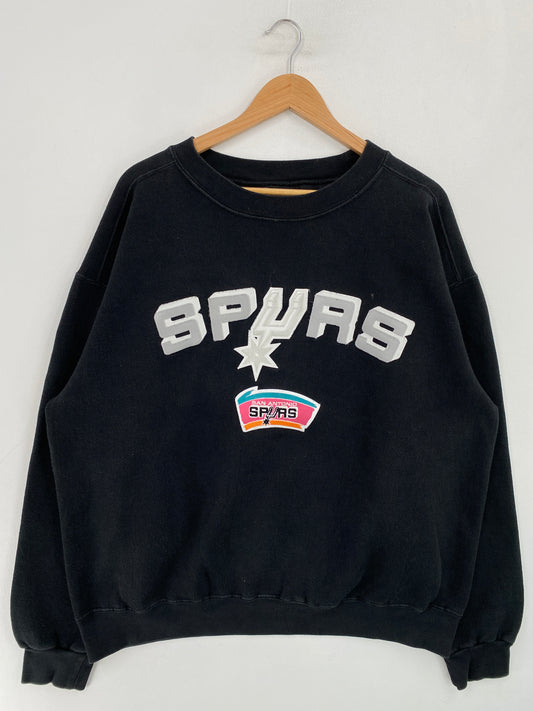 90’s SAN ANTONIO SPURS Size XL NBA Sweat-shirt / G5416S