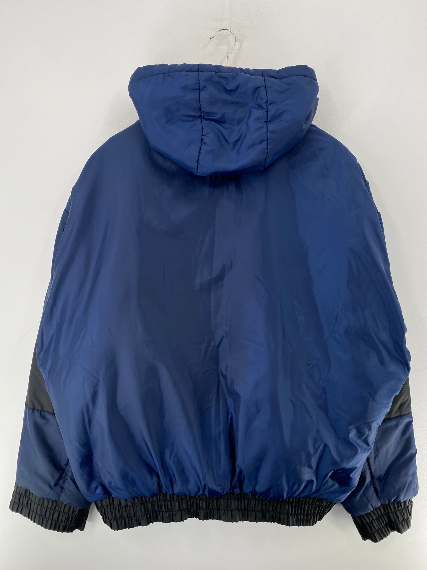 90’s PRO PLAYER x BUDWEISER Size XL Reversible Padded Nylon Jacket / F8175N