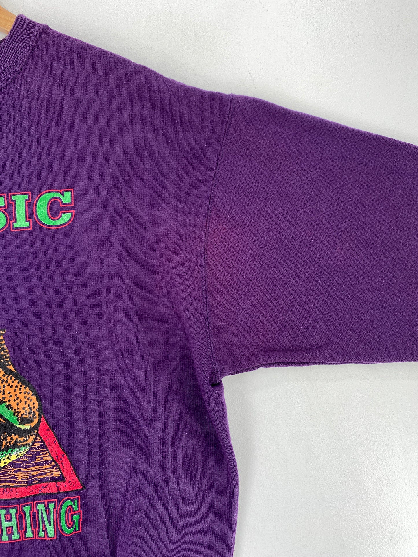 (XL) 90’s CLASSIC TROUT FISHING Sweat-Shirt / A0233S