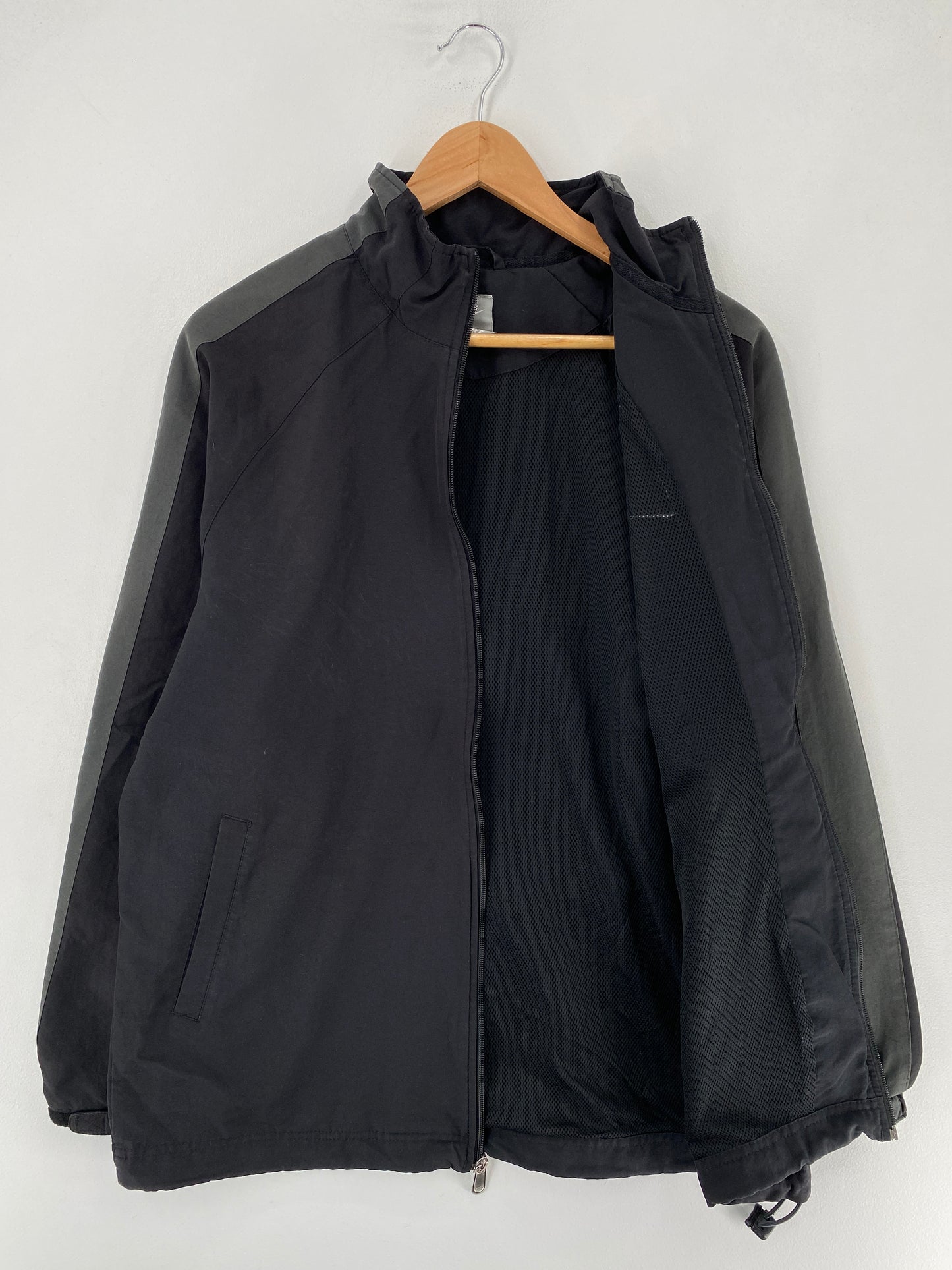 00' NIKE Size L Vintage Zip-up Nylon Jacket/ F3717N
