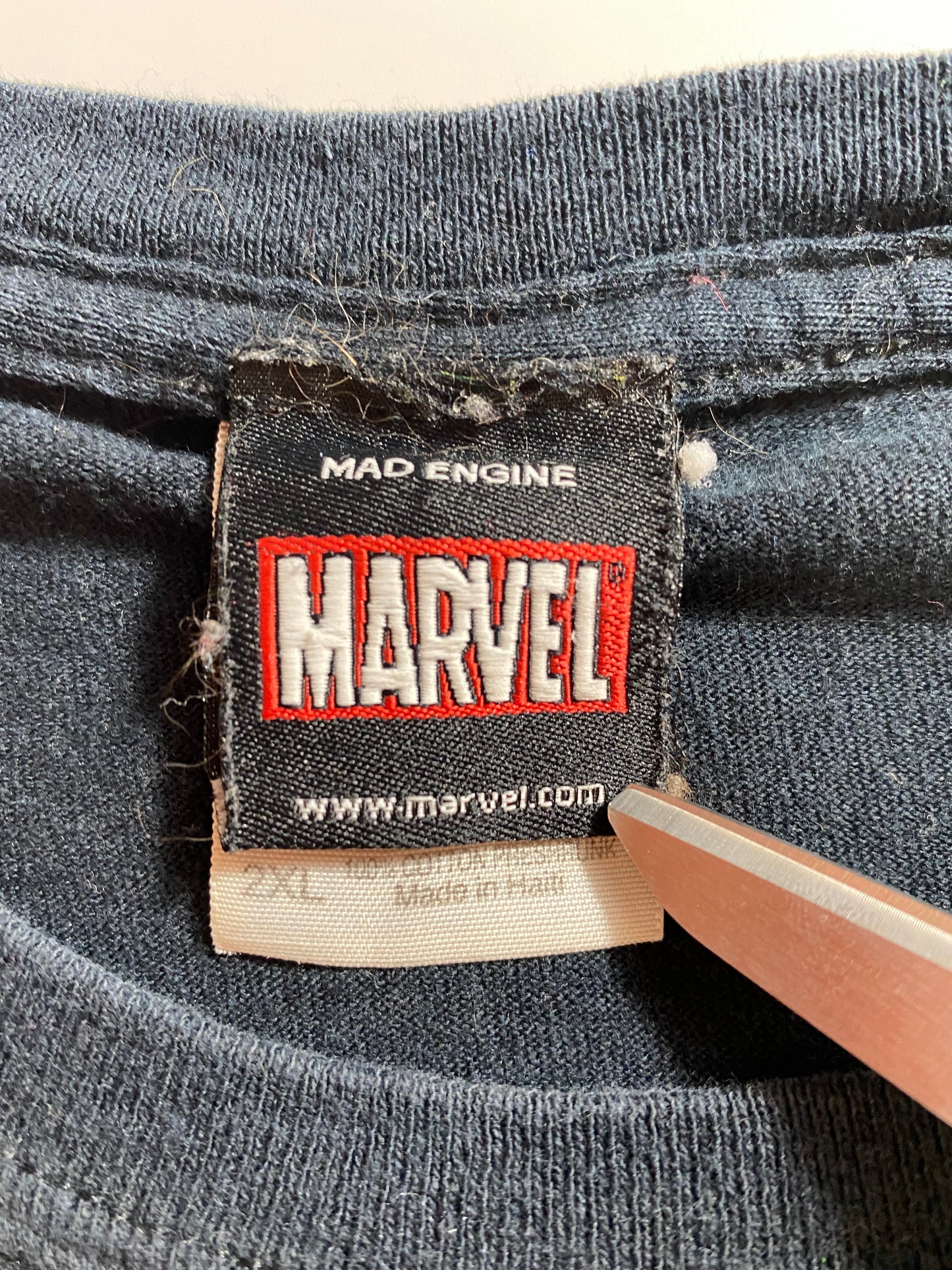 00’ MARVEL WOLVERINE Size XXL Vintage T-Shirt / G922T