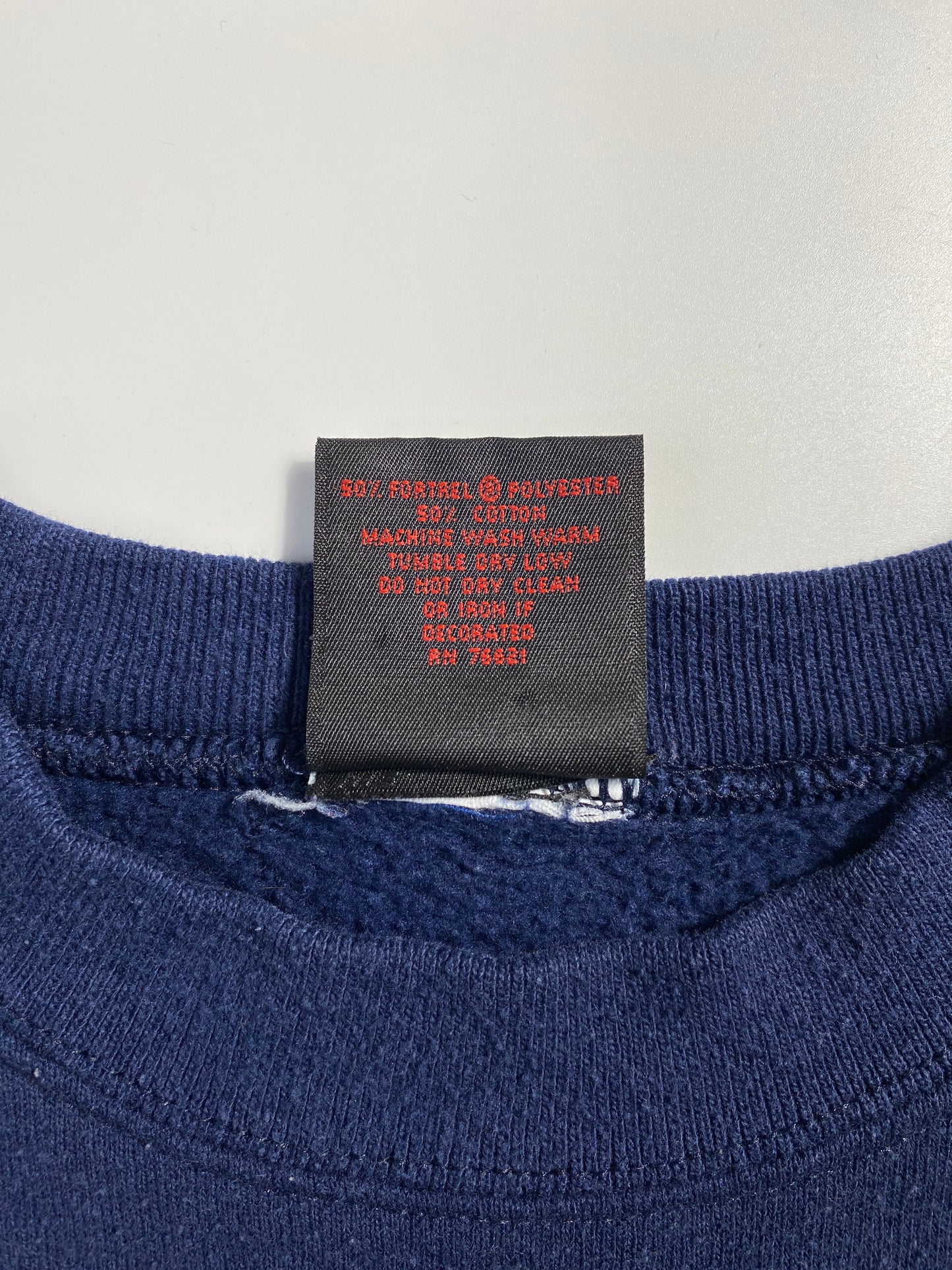 90's VIRGINIA Made in USA Size L Vintage College Sweat-shirt / F6097S