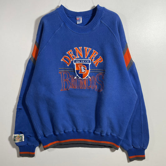 (XL) 90’s DENVER BRONCOS Vintage NFL Sweatshirt / A1171S