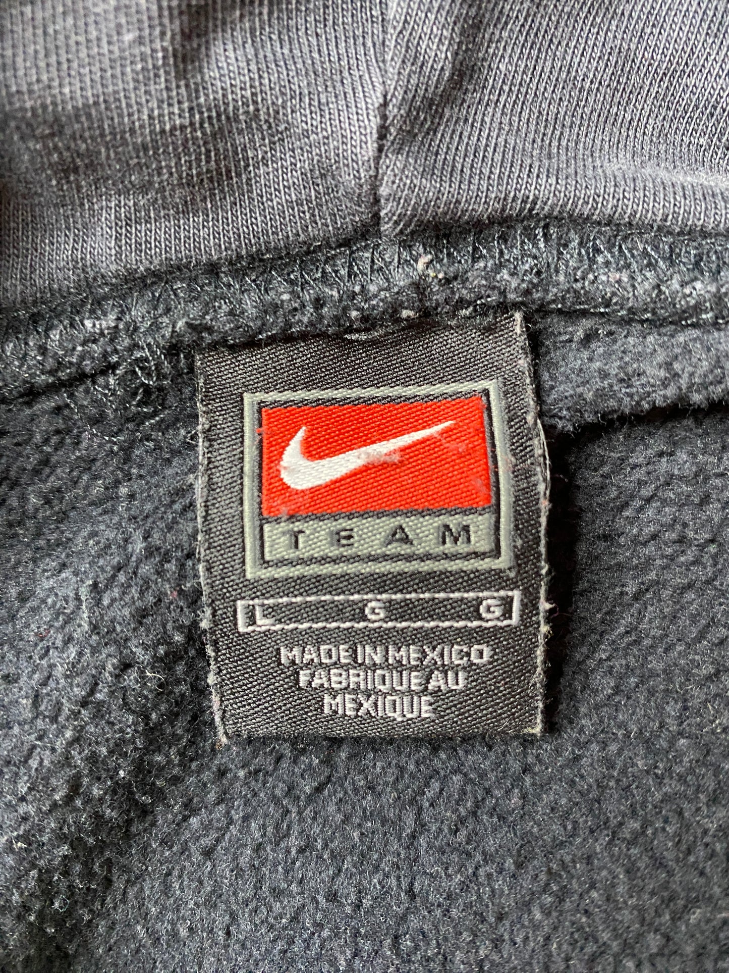 00’ NIKE x MMIZZOU Size L College Hoodie Sweat shirt / F3827S