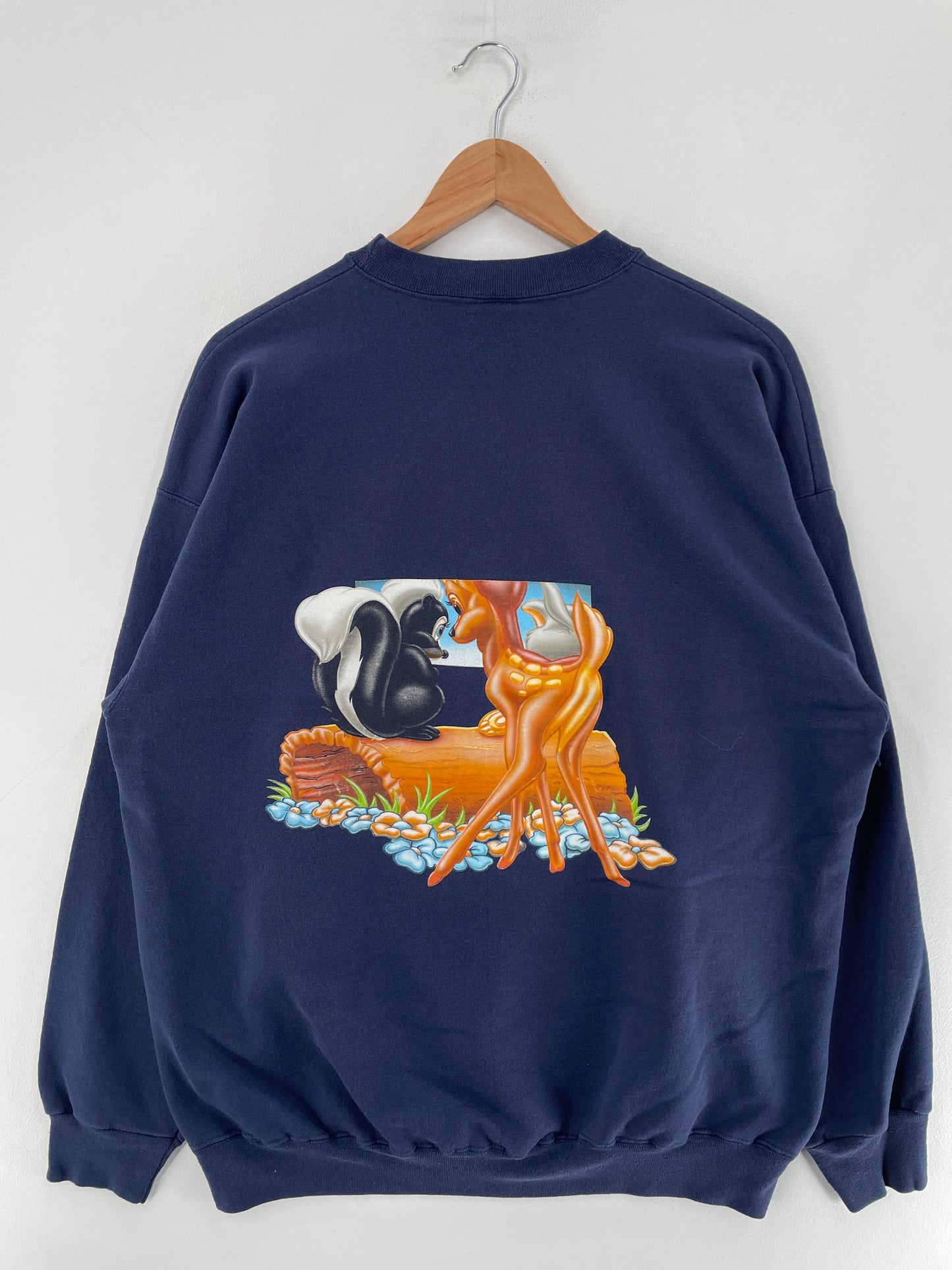 00’ DISNEY BAMBI Size No tag Approx. XL Sweat-shirt / F4932S