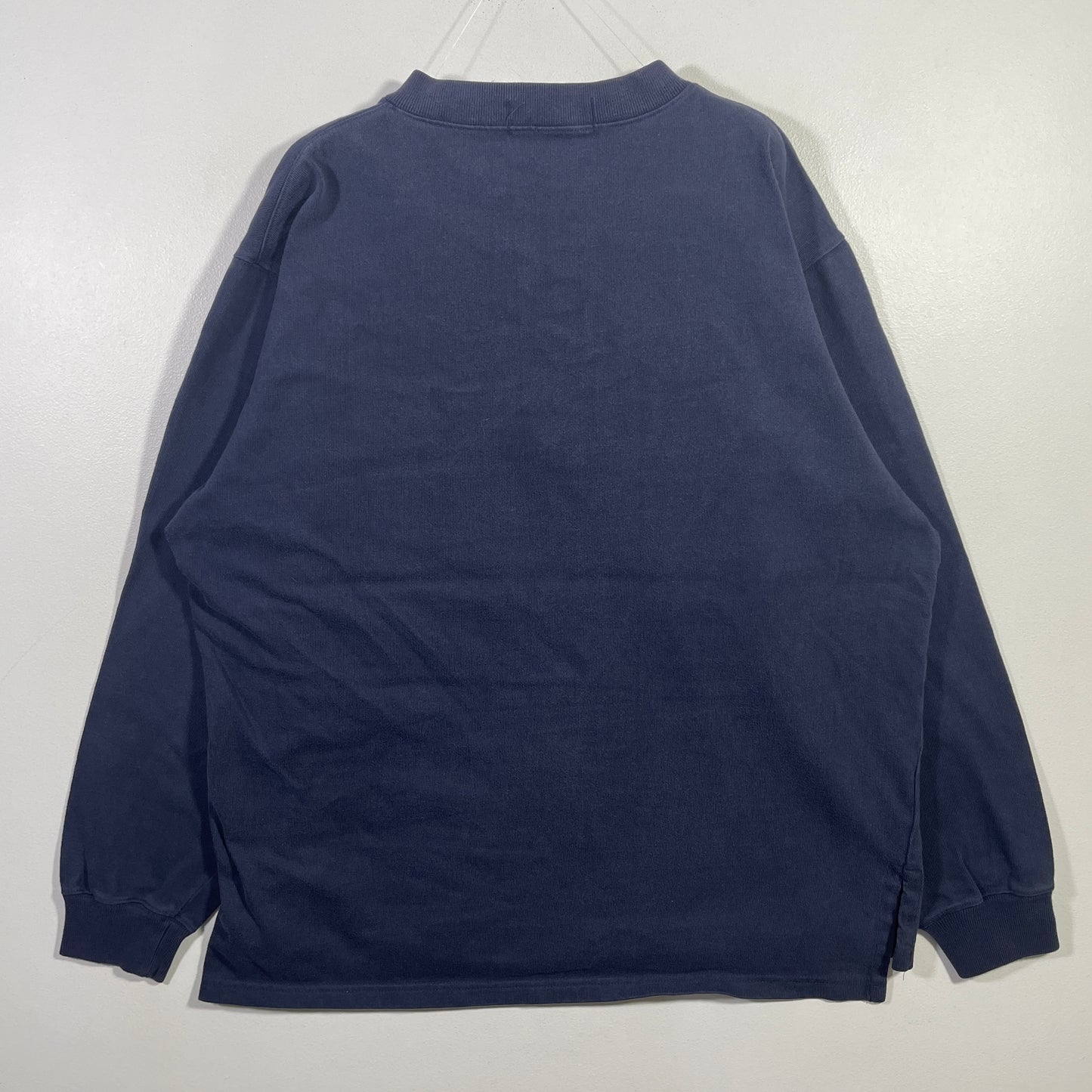 (L) 90's POLO SPORT RALPH LAUREN Vintage Lace Up Long Sleeve T-Shirt / A0817S