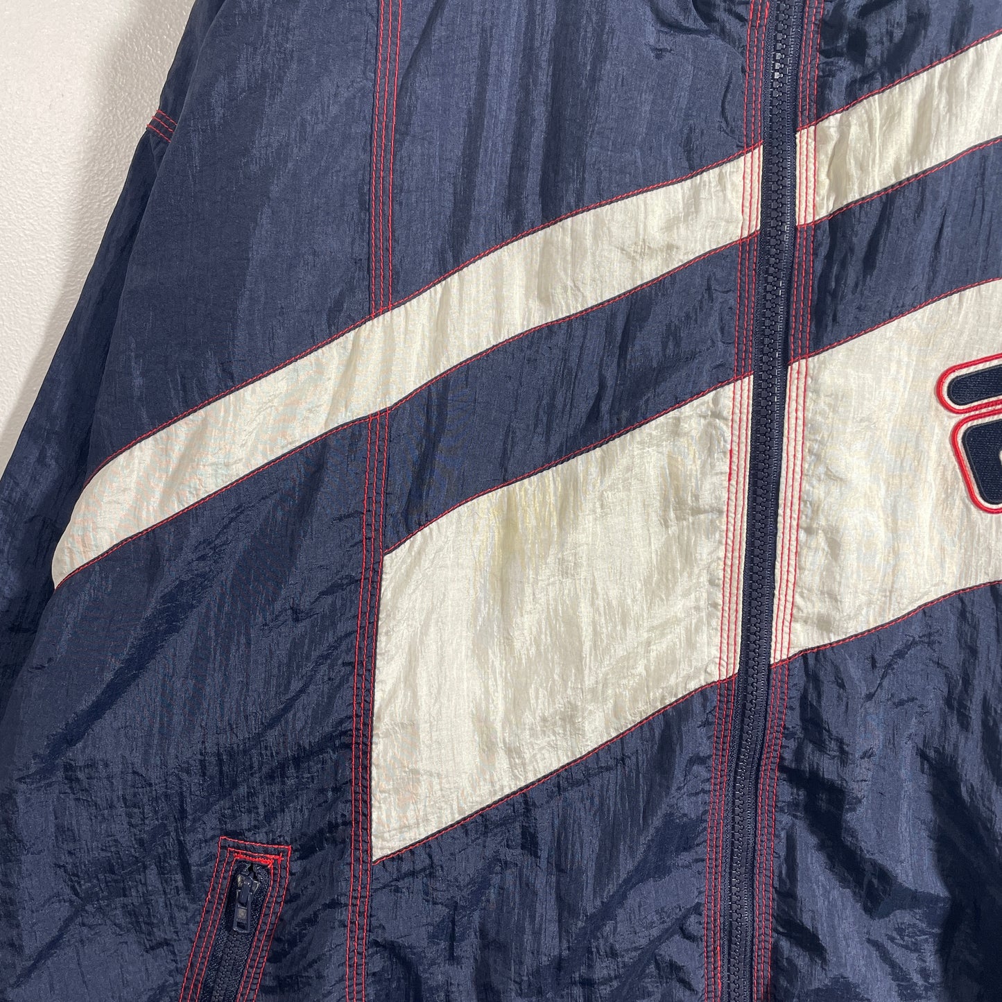 (XL) 90’s FILA Vintage Nylon Jacket / A1309N