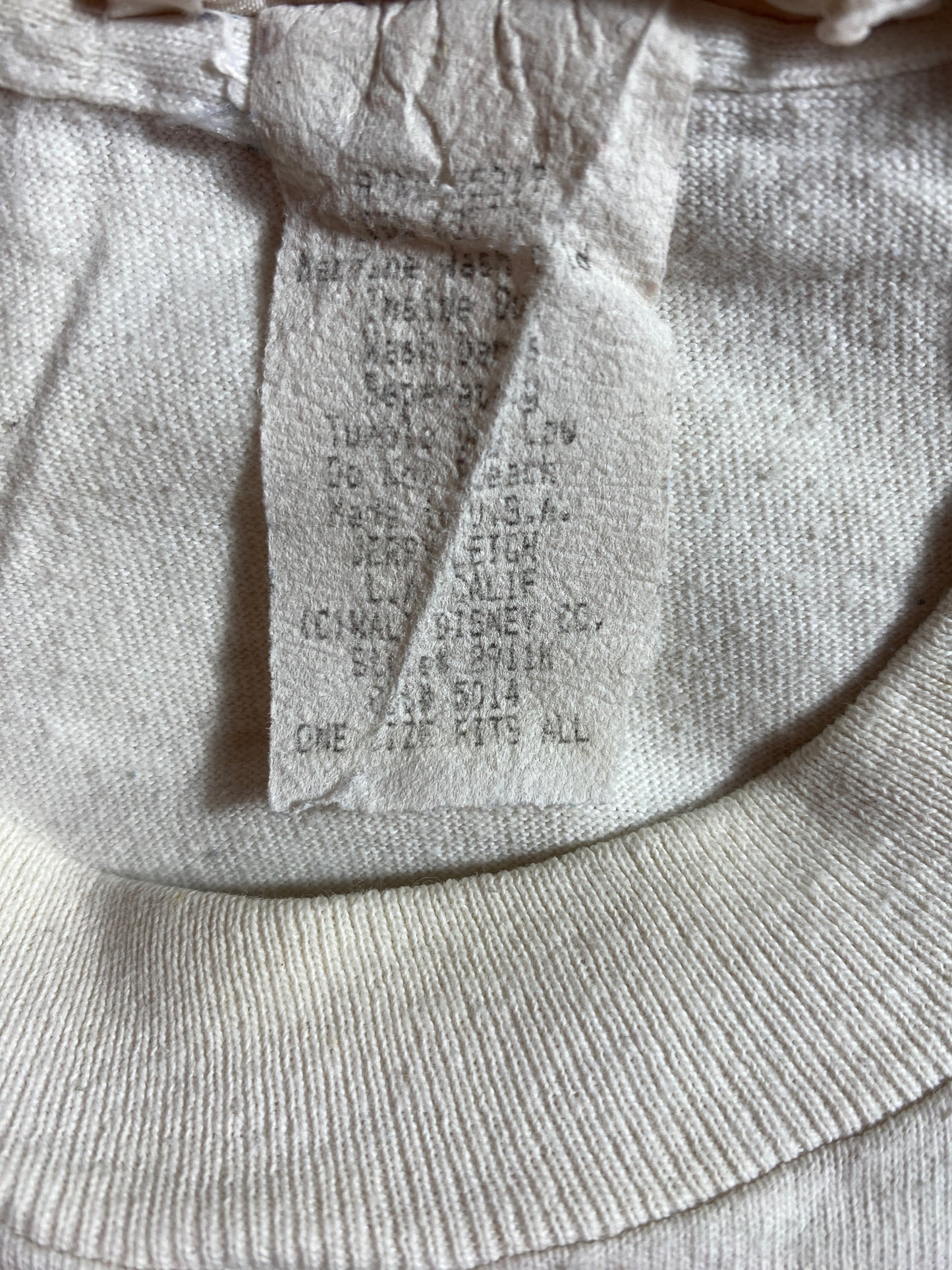 90's DISNEY MICKEY Made in USA Size Approx. L Vintage T-Shirt / F9998T