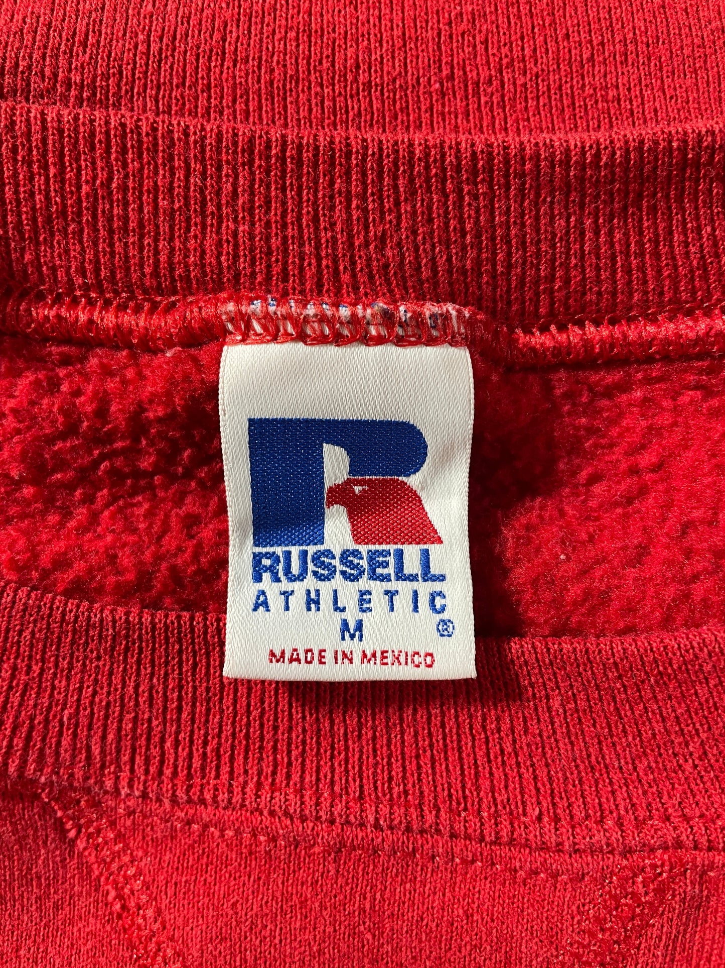 00’ RUSSELL x GEORGIA BULLDOGS Size M College Sweat-Shirt / F7562S