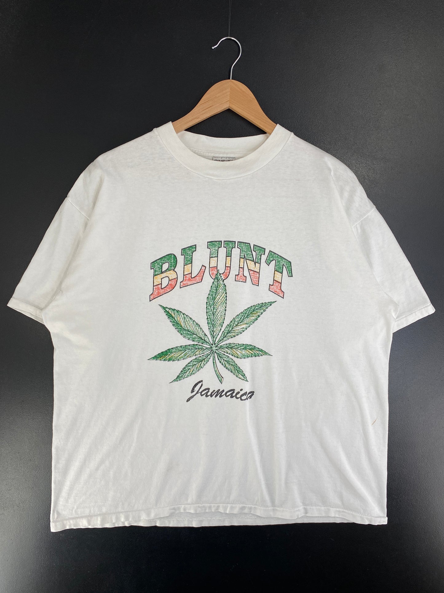 90’s BLUNT JAMAICA Size XL T-Shirt / G2667T