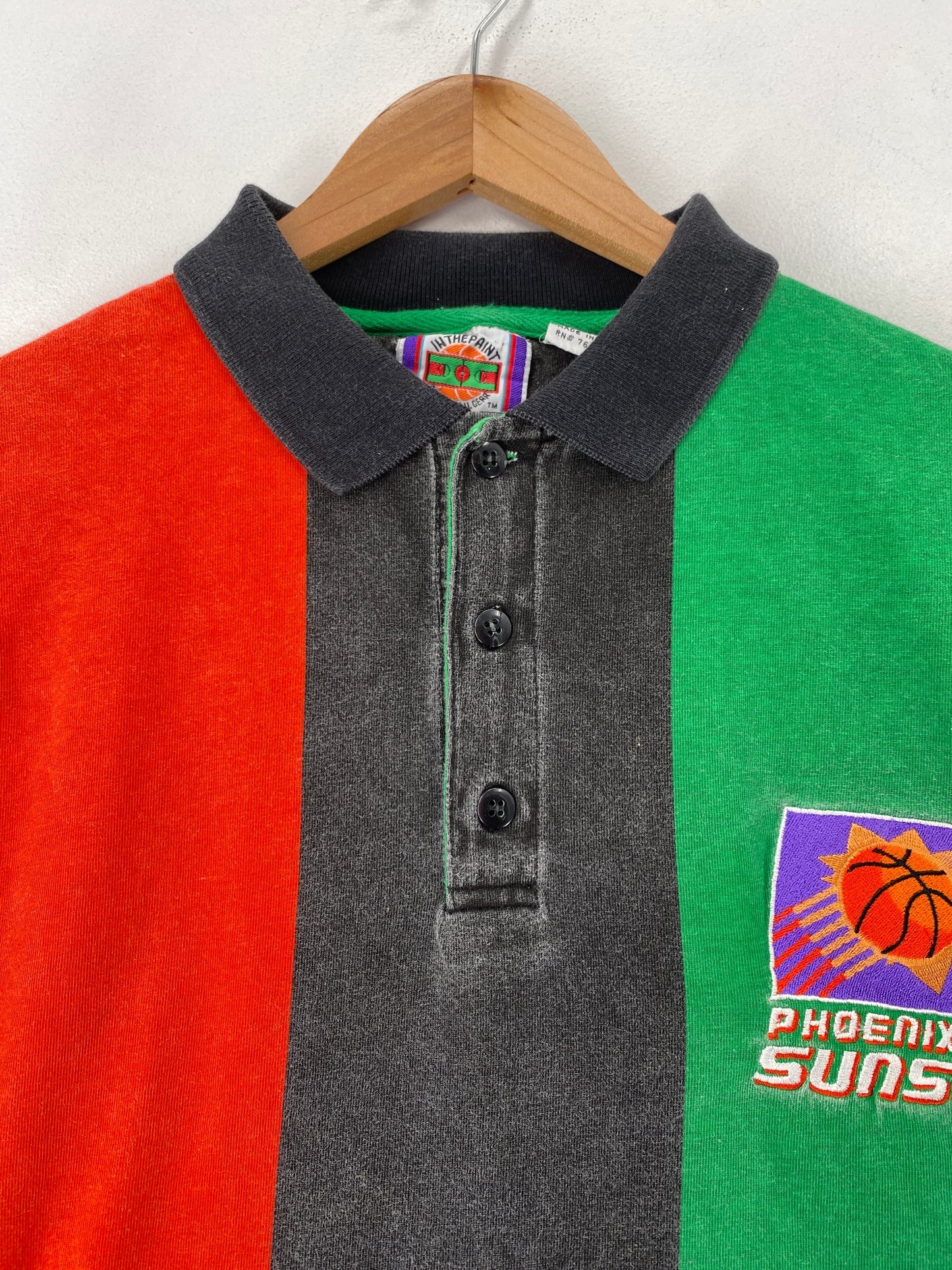 90’s PHOENIX SUNS Size XL NBA Rugby-Shirt / F8107R