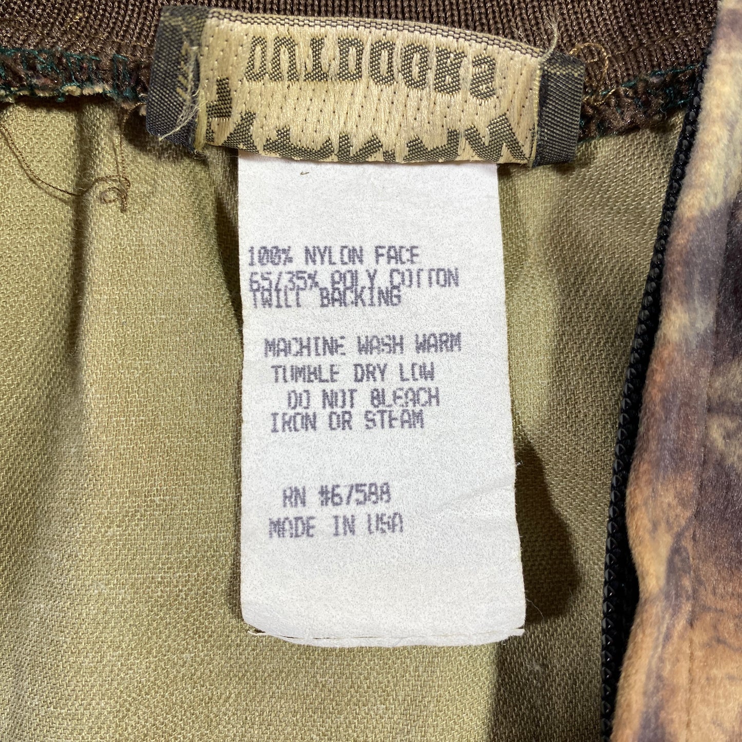 (Approx.L) 90's SPARTAN REALTHREE CAMO Vintage Jacket / A0786N