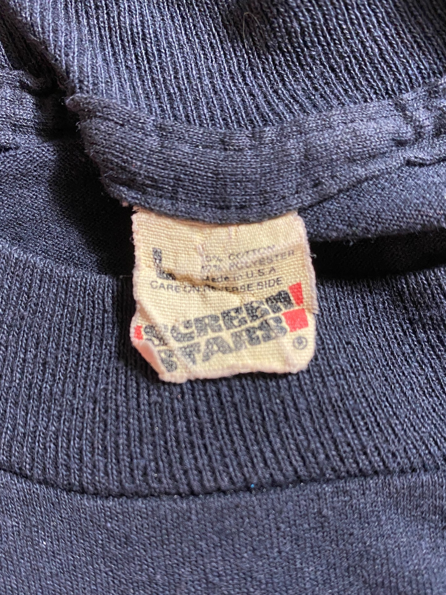 1991 FASHION VICTIM Made in USA Size L Vintage T-Shirt / G2683T