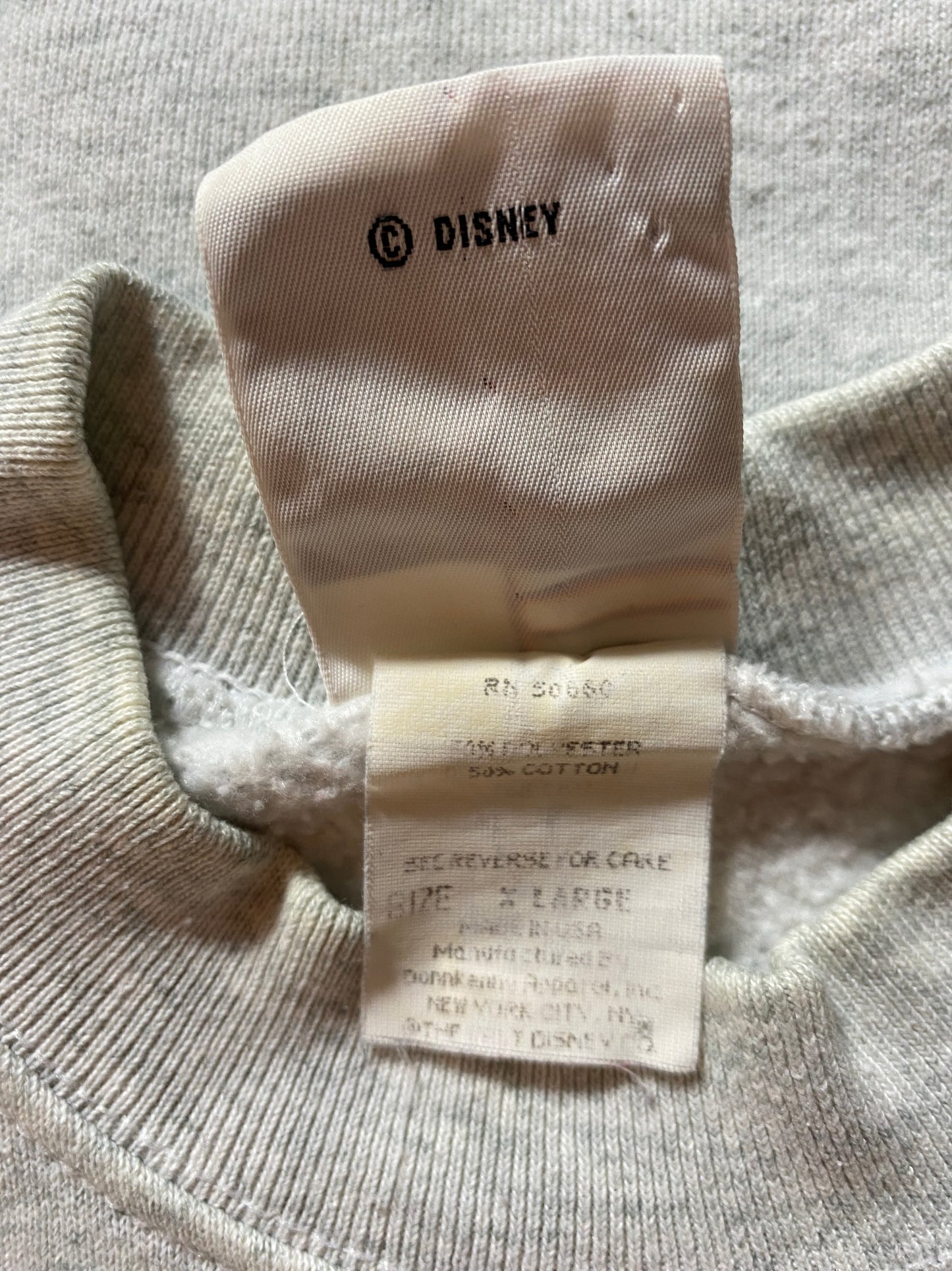 90's DISNEY GOOFY Made in USA Size XL Vintage Sweat-shirt / G5828S
