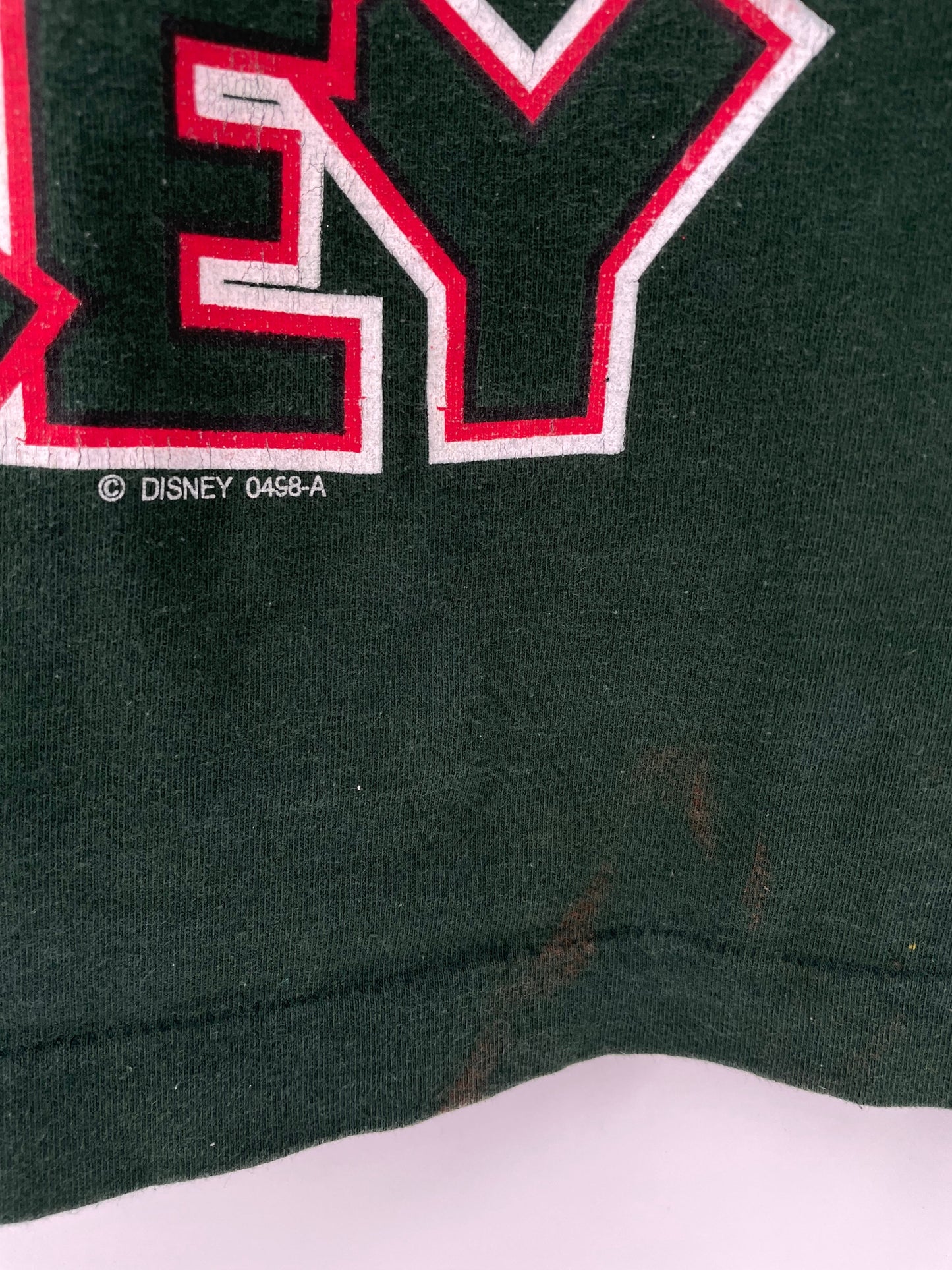 90’s DISNEY MICKEY Size Approx.XL Vintage T-Shirts / F2448T