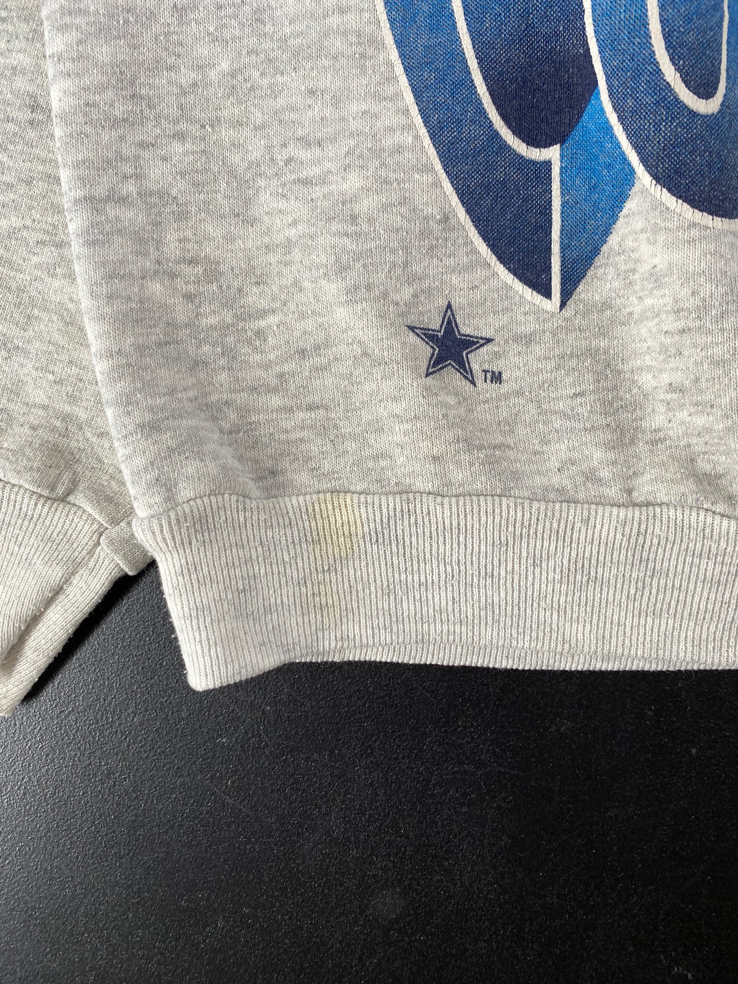 1994 DALLAS COWBOYS Made in USA Size No Tag (Approx.XXL) Vintage NFL Sweat-shirt / F6279S