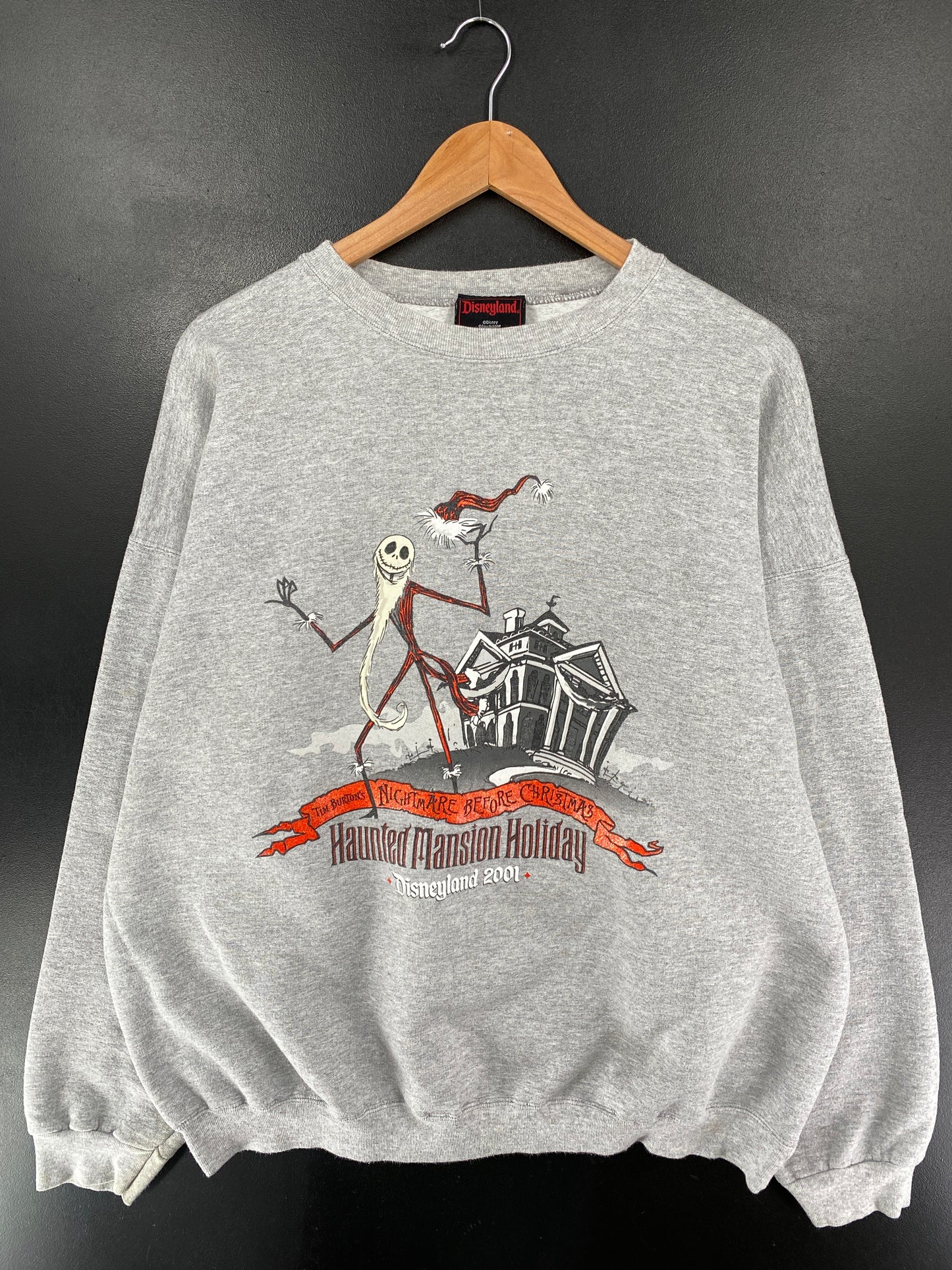 2001 DISNEY NIGHTMARE BEFORE CHRISTMAS Size XL Vintage Sweat-shirt / G5400S