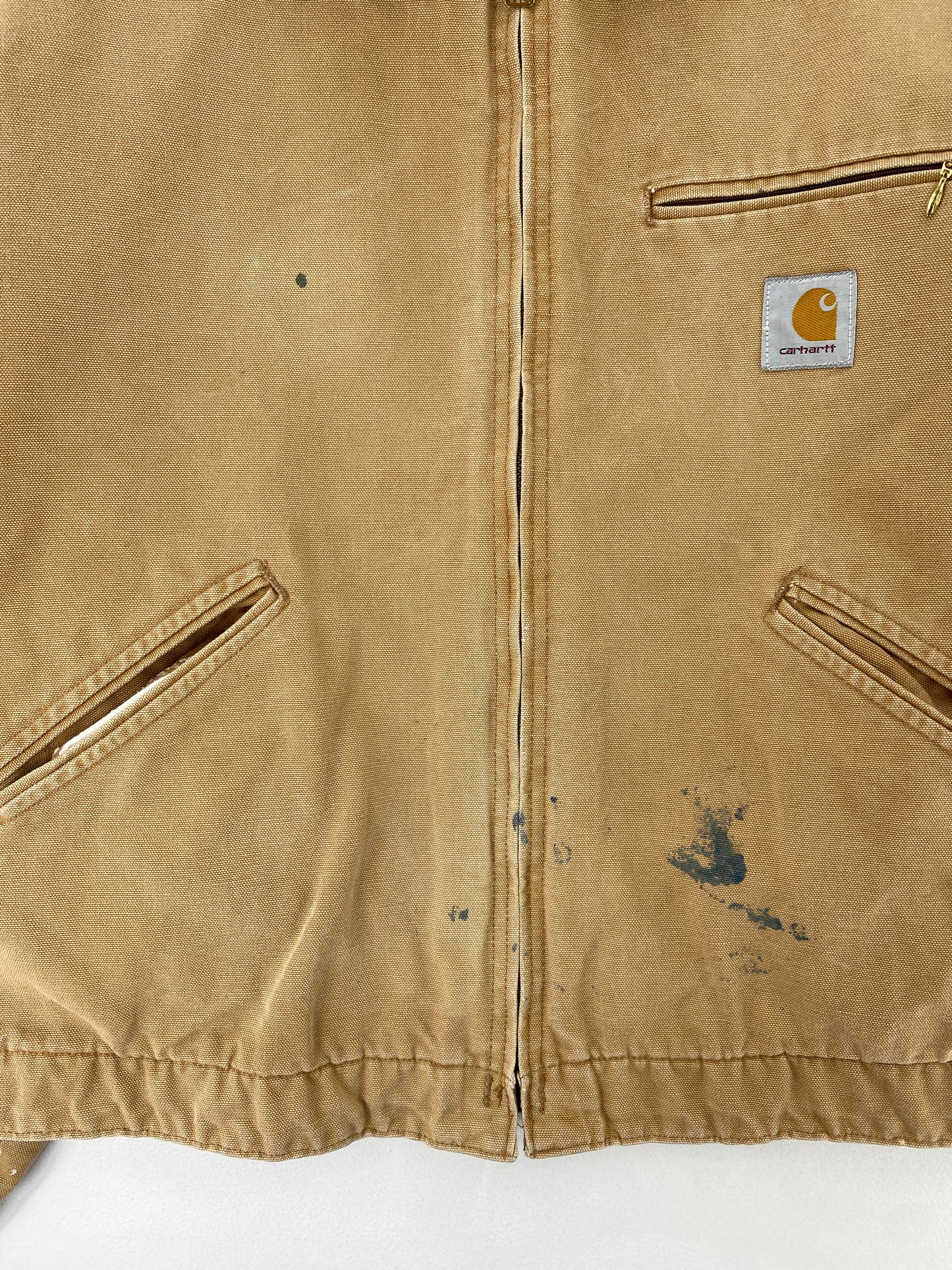 .Vintage CARHARTT DETROIT Size Approx. M Duck Jacket / G1362J