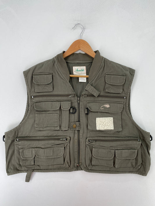 Vintage AUSABLE Size XL Hunting Vest / G205J