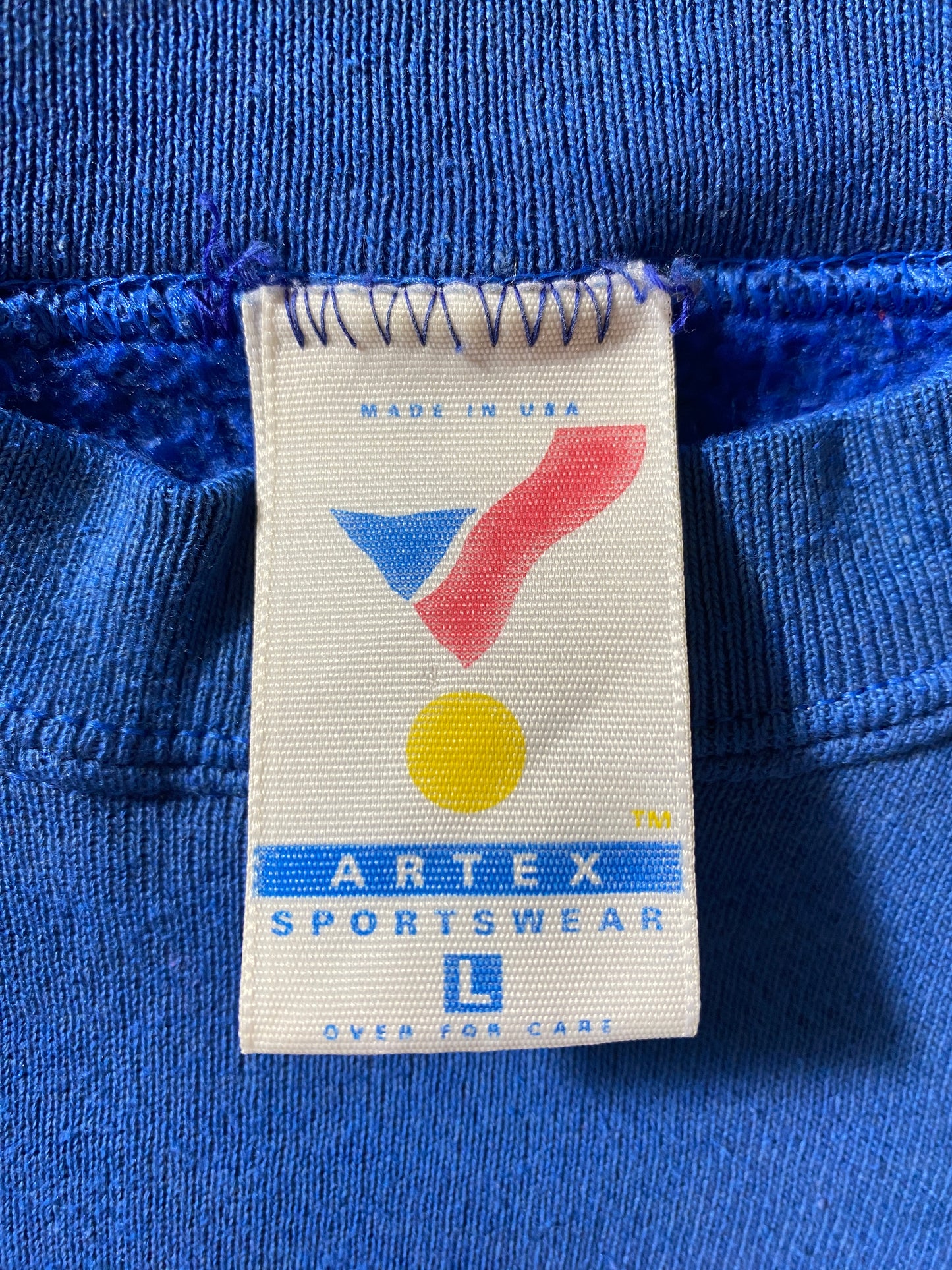 .1992 NEW YORK GIANTS Made in USA Size L Vintage NFL Sweat-Shirt/ F6223S