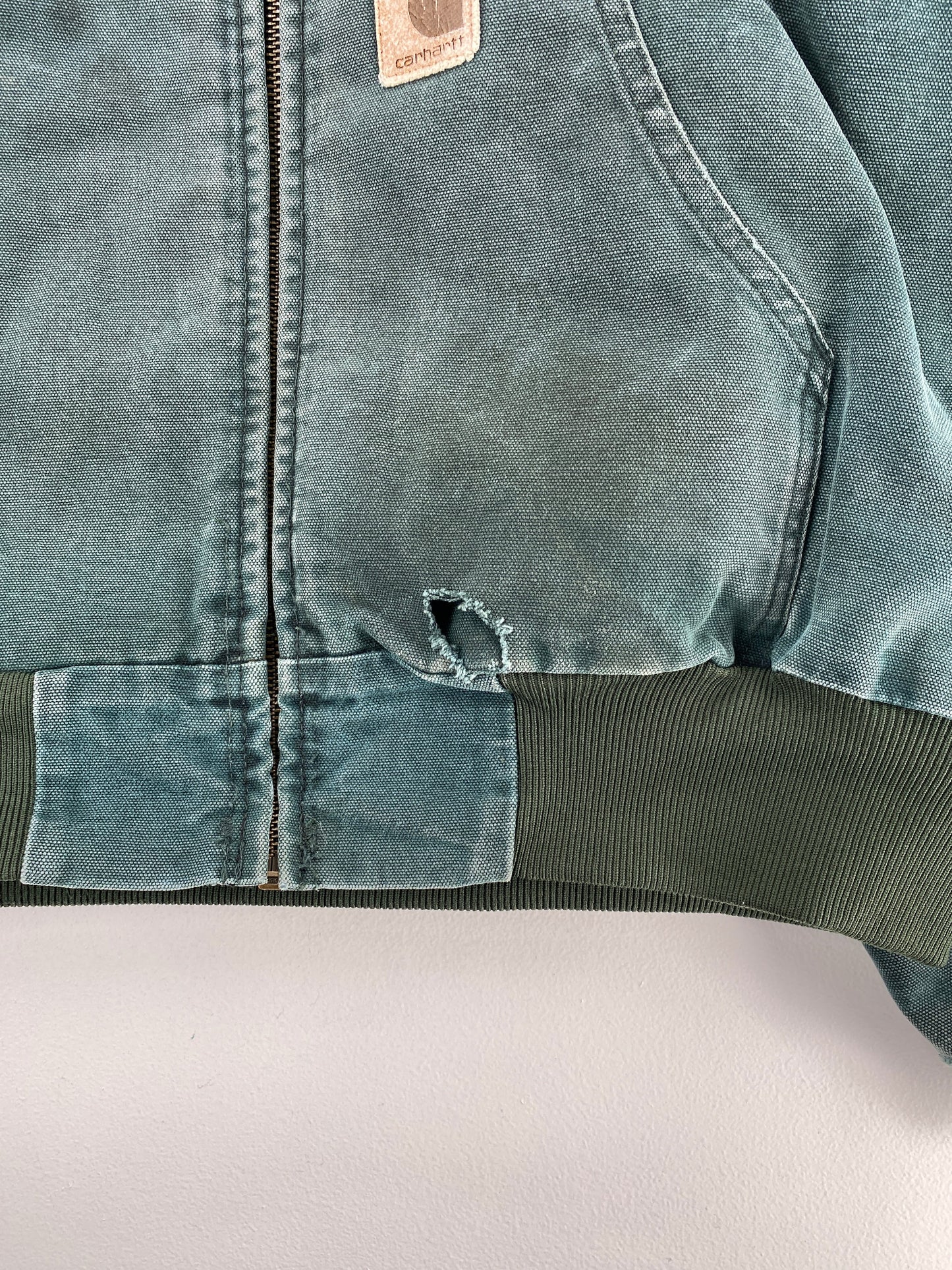 .Vintage CARHARTT Size No Tag (Approx.L) Duck Jacket / F7307J