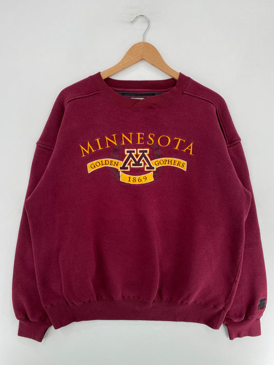 90’s STARTER x MINNESOTA Size L College Sweat-Shirt / G1676S