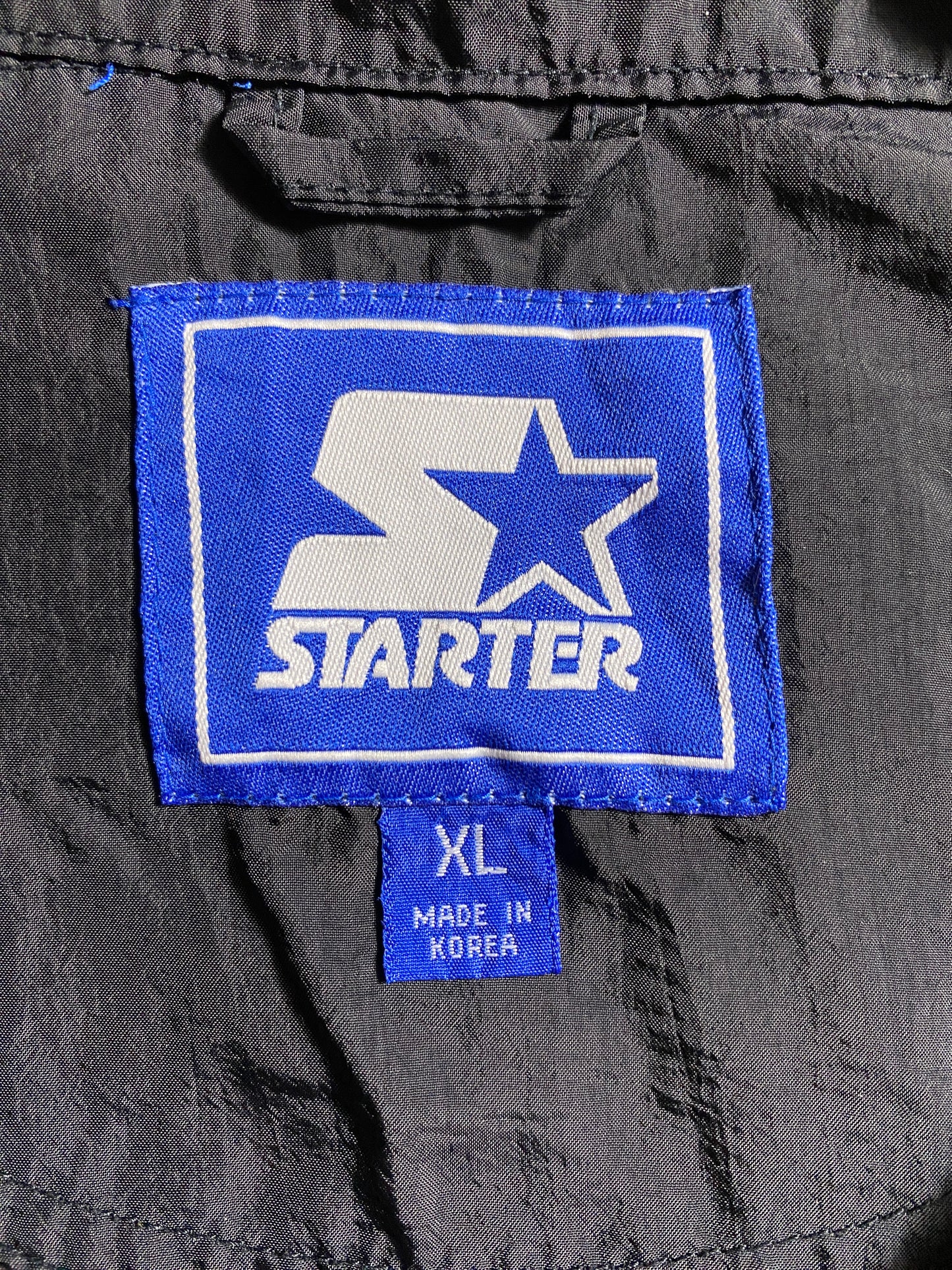 90’s STARTER x GREEN BAY PACKERS Size XL NFL Zip-up Nylon Jacket / G137N