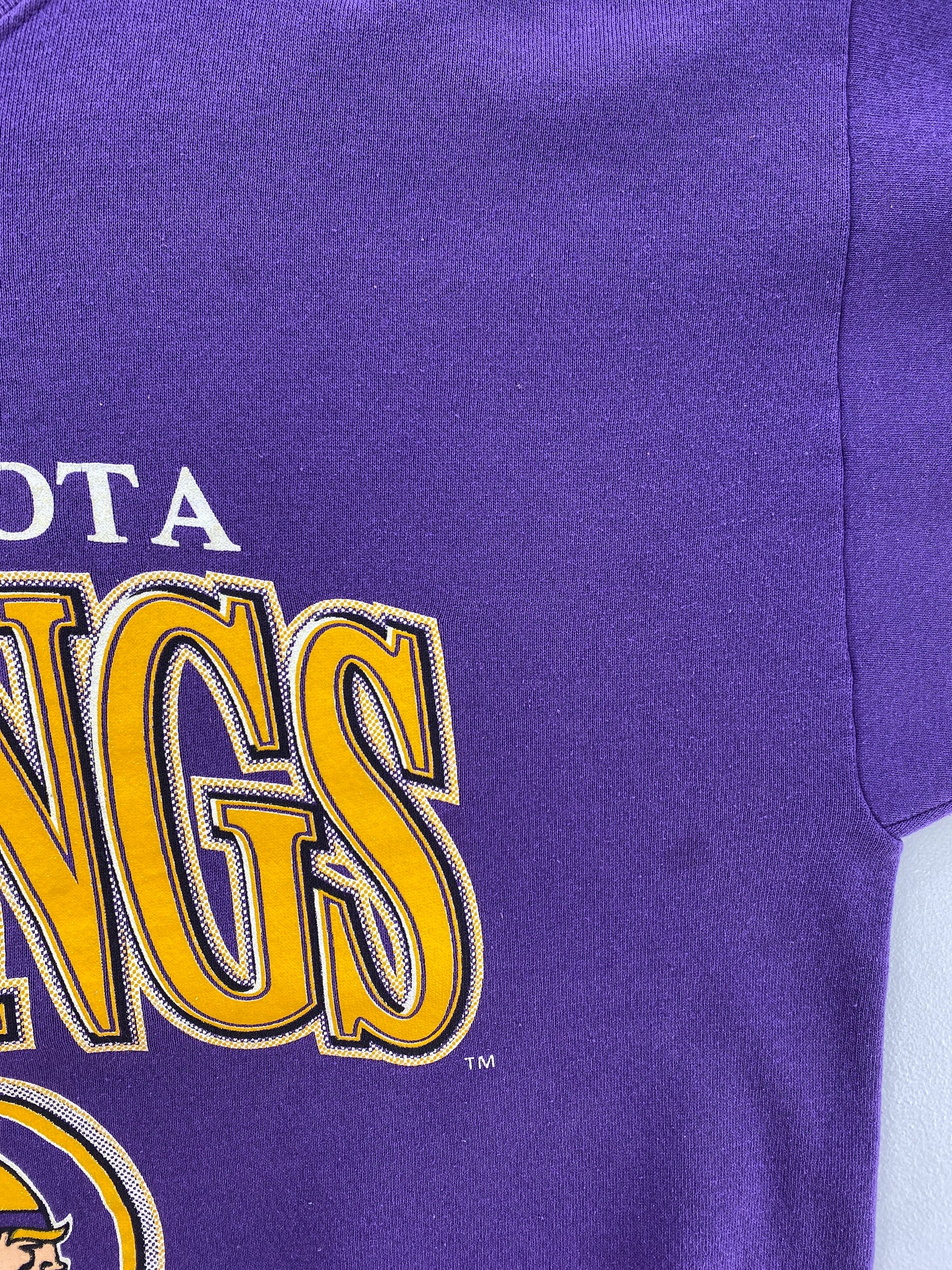 1993 MINNESOTA  VIKINGS Made in USA Size XXL Vintage NFL Sweat-Shirt / F9196S