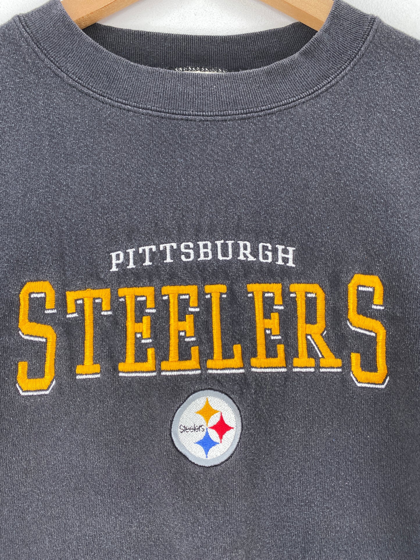 90’s PITTSBURGH STEELERS Size L NFL Sweat-Shirt / G3090S