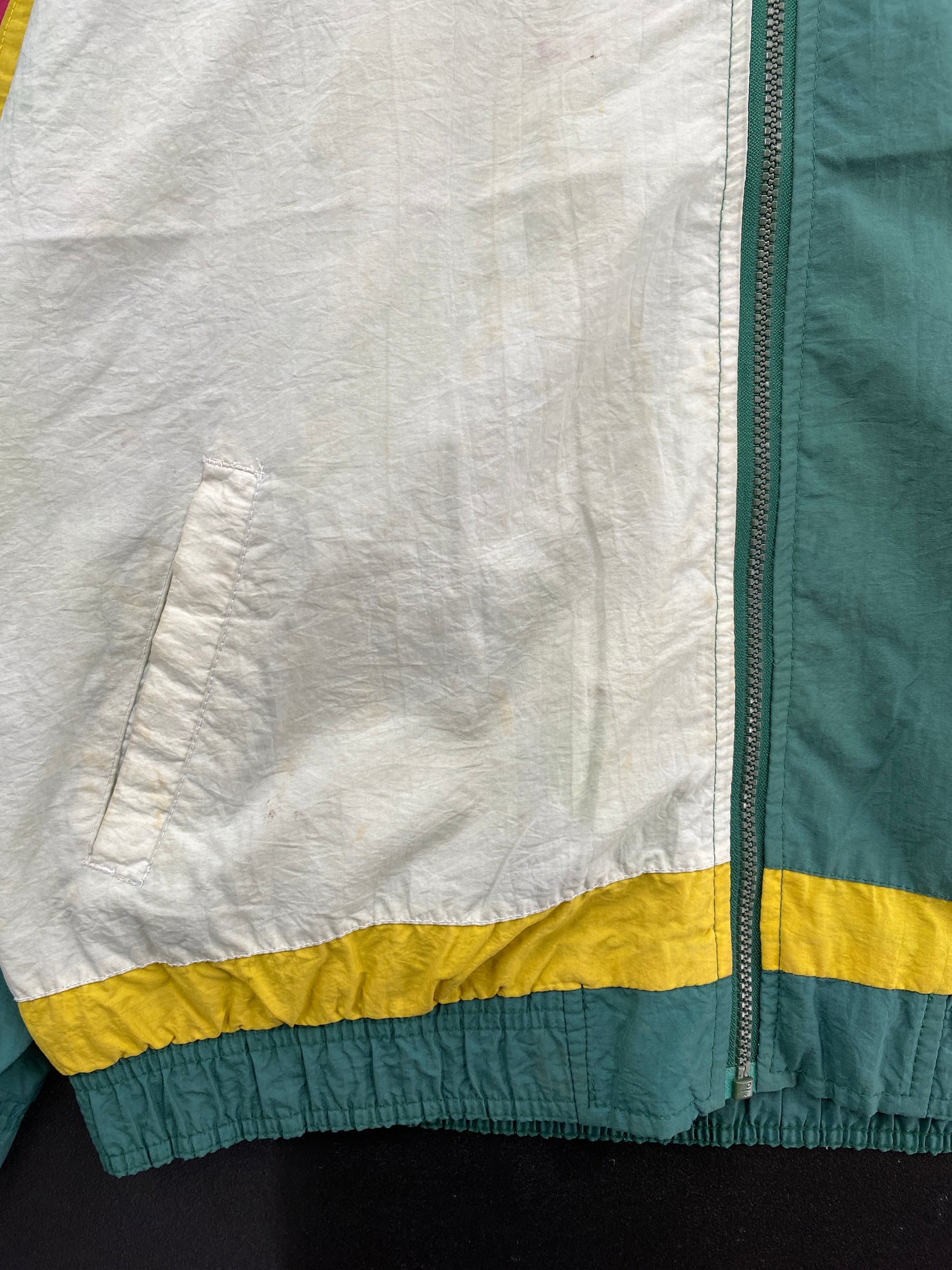 1994 STARTER X SEATTLE SUPERSONICS Size M Vintage NBA Nylon Jacket / G6280N