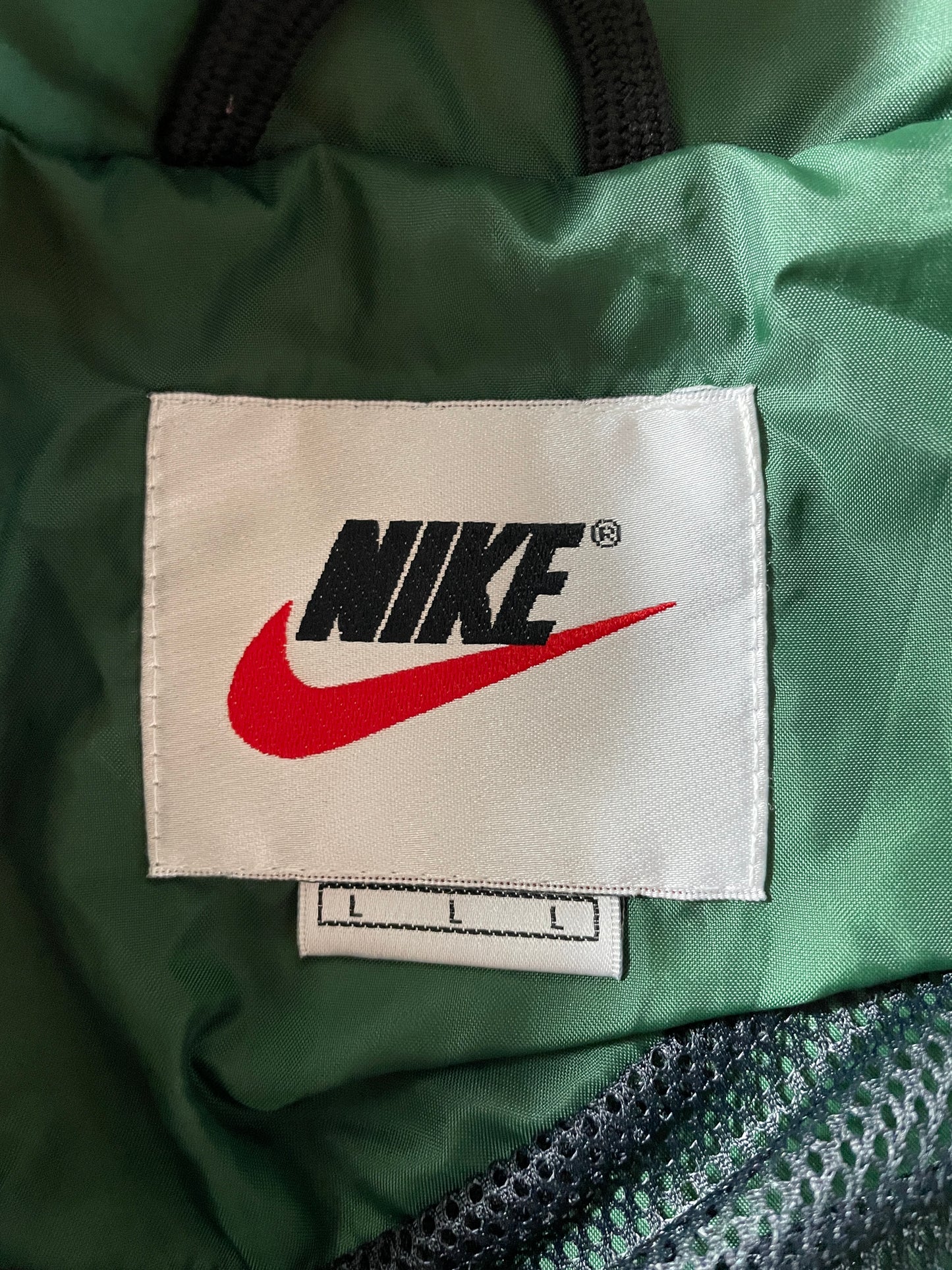 90's NIKE Size L Vintage Nylon Zip-up Jacket / G5992N