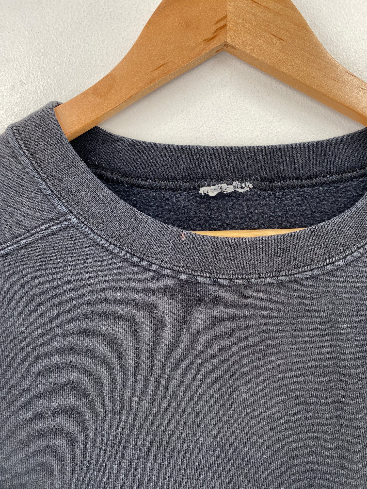 90's NIKE MINI SWOOSH Size No Tag (Approx.XL) Vintage Sweat-shirt / G6088S