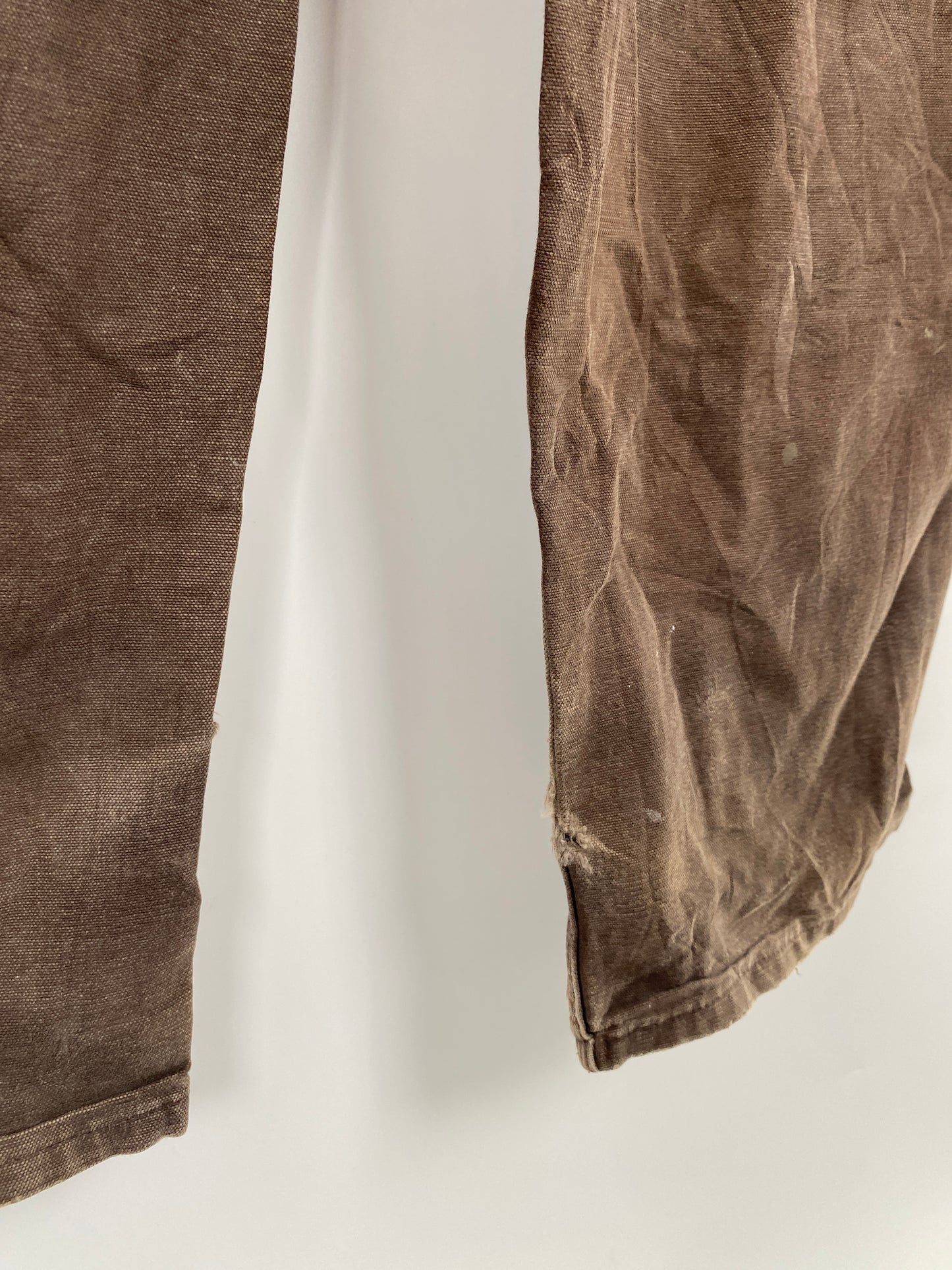 .Vintage CARHARTT Size W36 x L29 Double Knee Duck Pants / F7502P