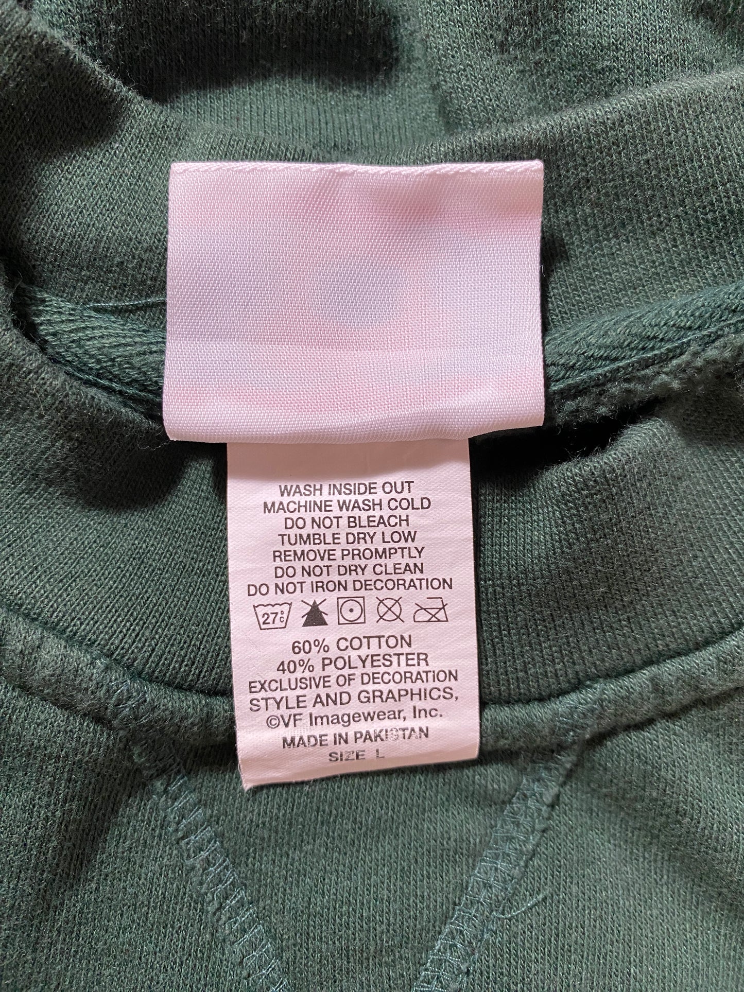 00’ GREEN BAY PACKES Size L NFL Sweat-shirt / G5417S