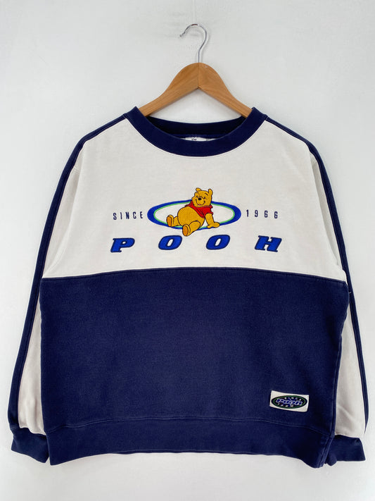 00’ DISNEY POOH Size M Sweat-shirt / F9178S