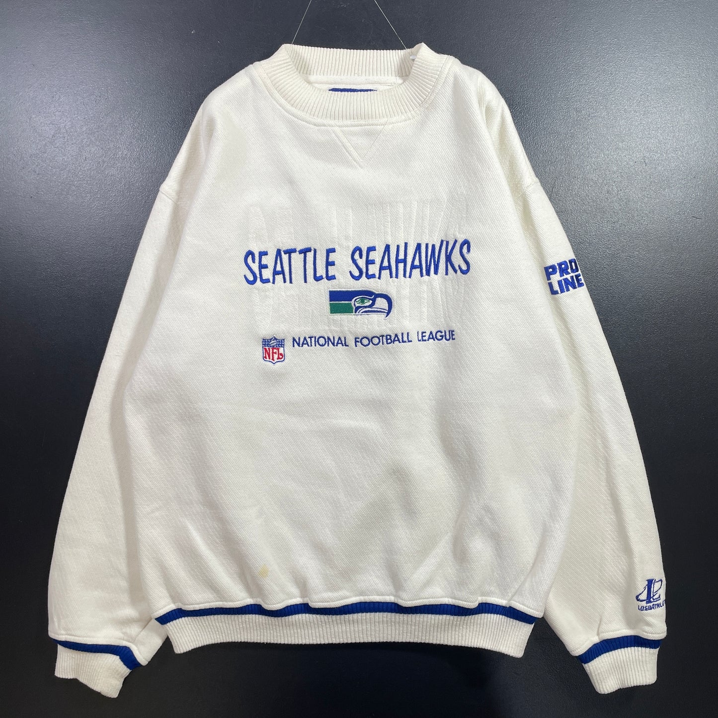 (L) Vintage SEATTLE SEAHAWKS NFL Sweatshirt / A1037S