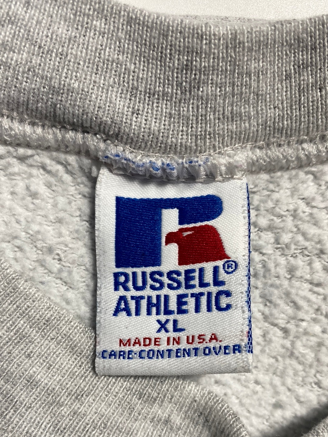 90's RUSSELL X ARKANSAS RAZORBACKS Made in USA Size XL Vintage College Sweat-shirt / G1374S