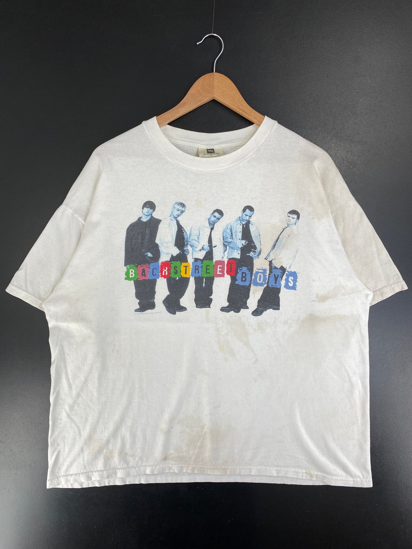 90’s BACKSTREET BOYS Size XL Music T-Shirt / G2997T
