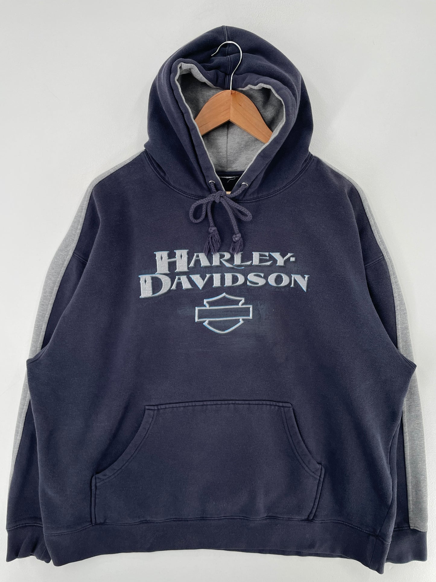Vintage HARLEY DAVIDSON Size No Tag Approx. L Racing Hoodie Sweat-shirt / F7531S