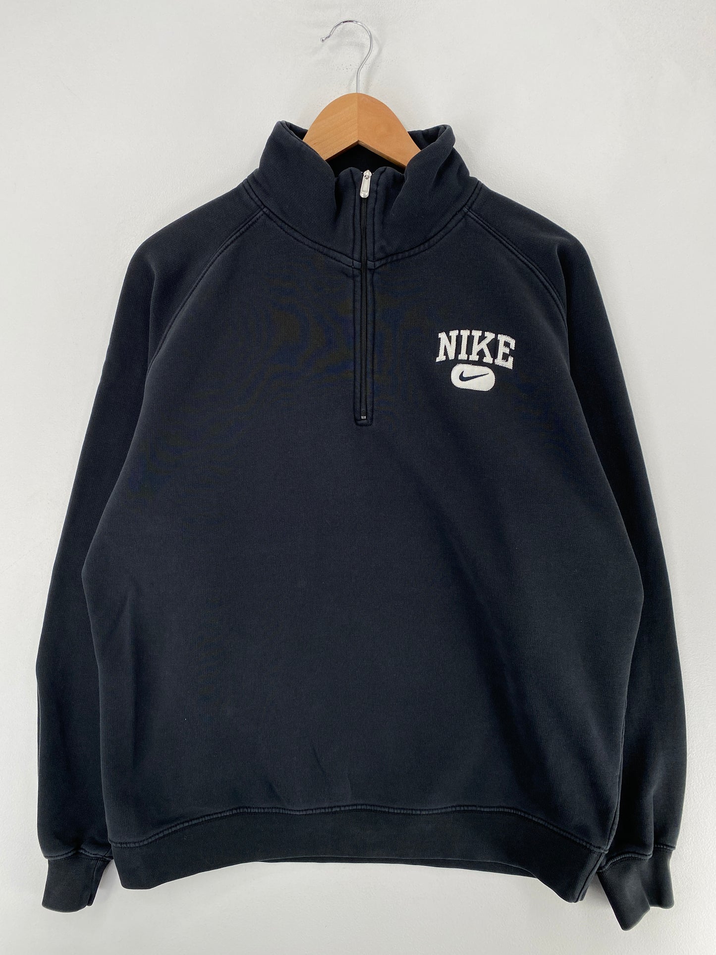 00' NIKE Size L Vintage Half Zip Sweat-Shirt / F6680S