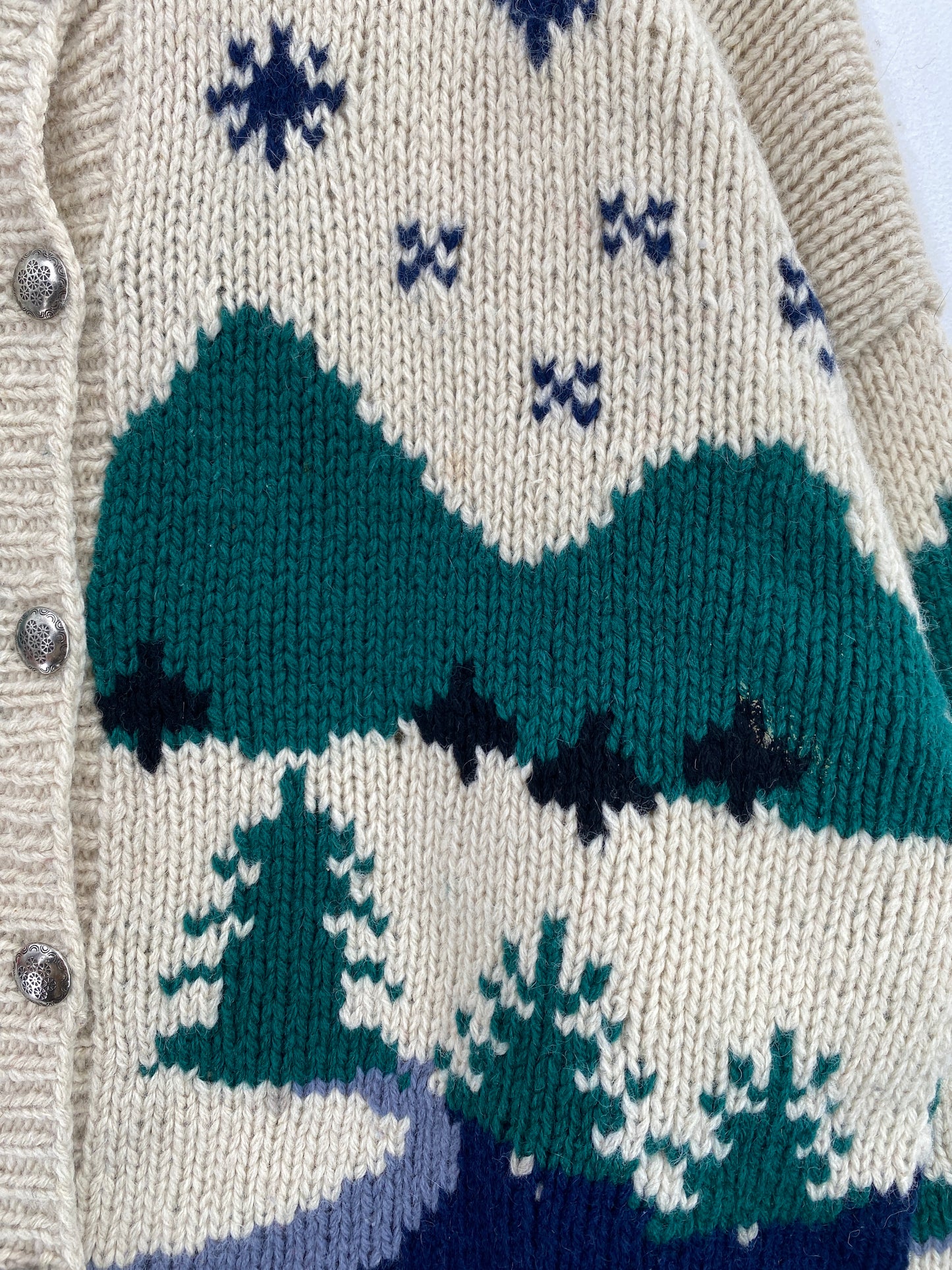 1989 EDDIE BAUER Size L Vintage Wool Knitwear / G4950K