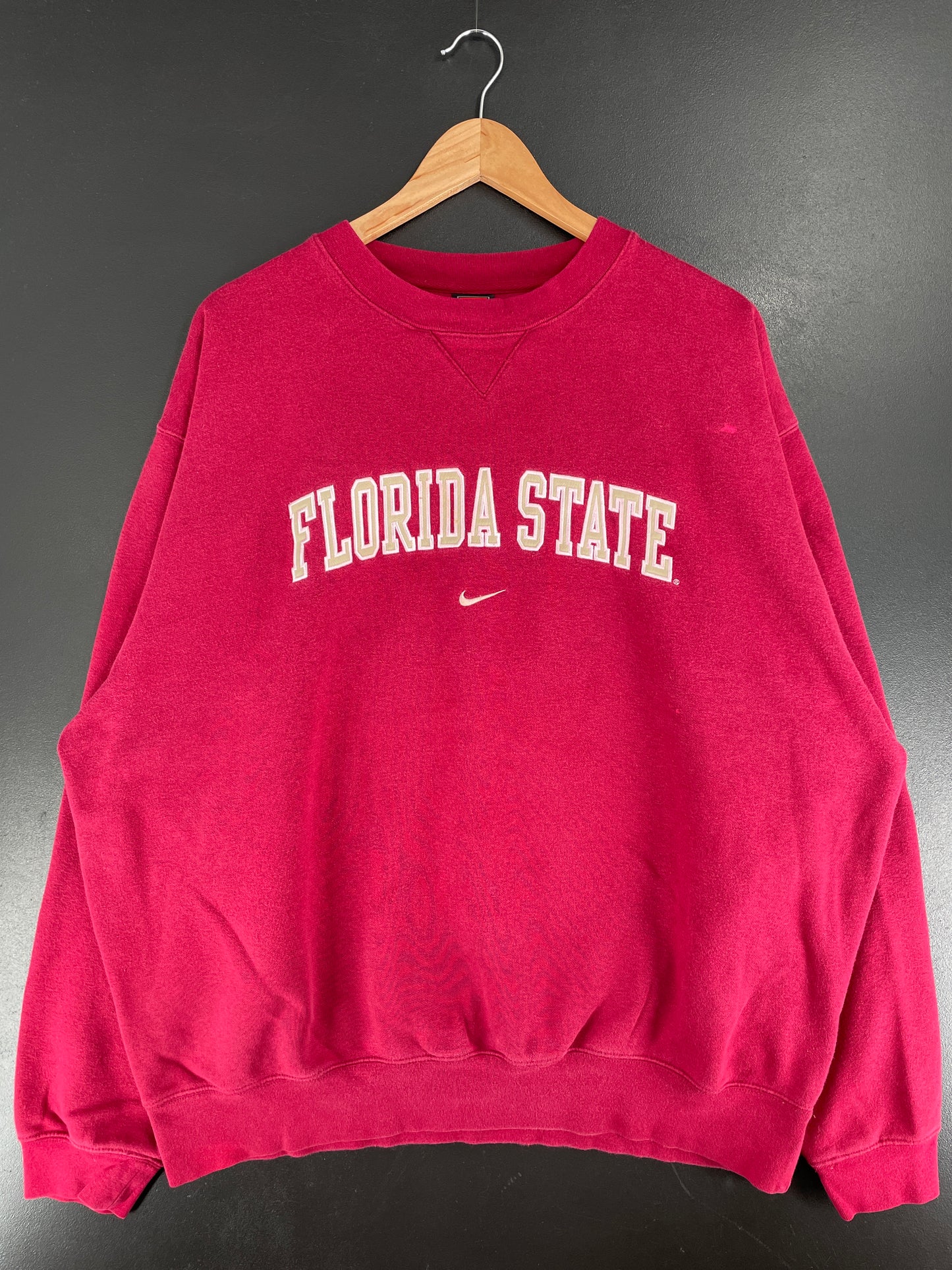 00' NIKE x FLORIDA STATE Size XL College Vintage Sweat-Shirt / F4371S