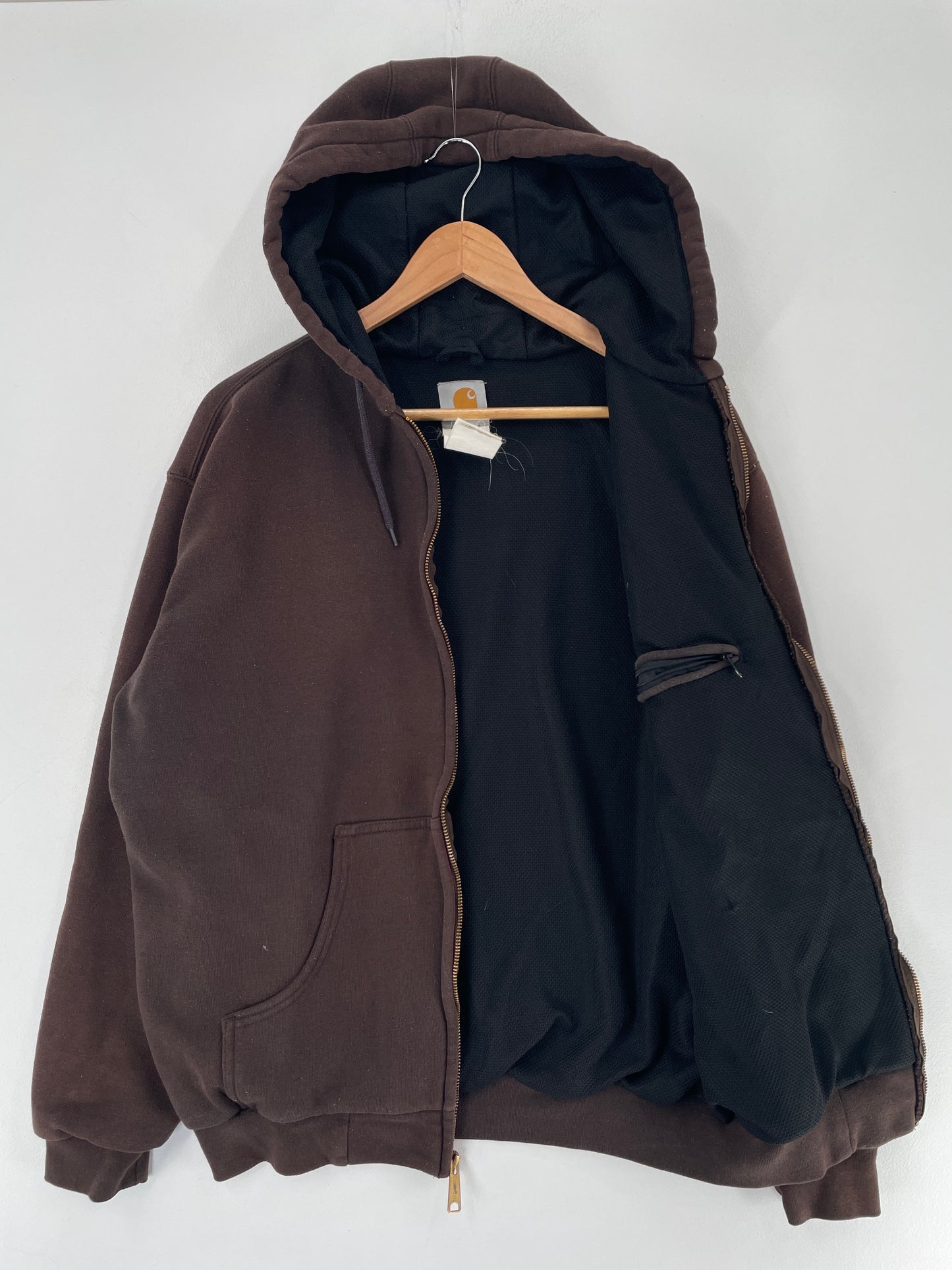 Vintage CARHARTT Size M Zip-up Hoodie Sweat-Shirt / F4338S