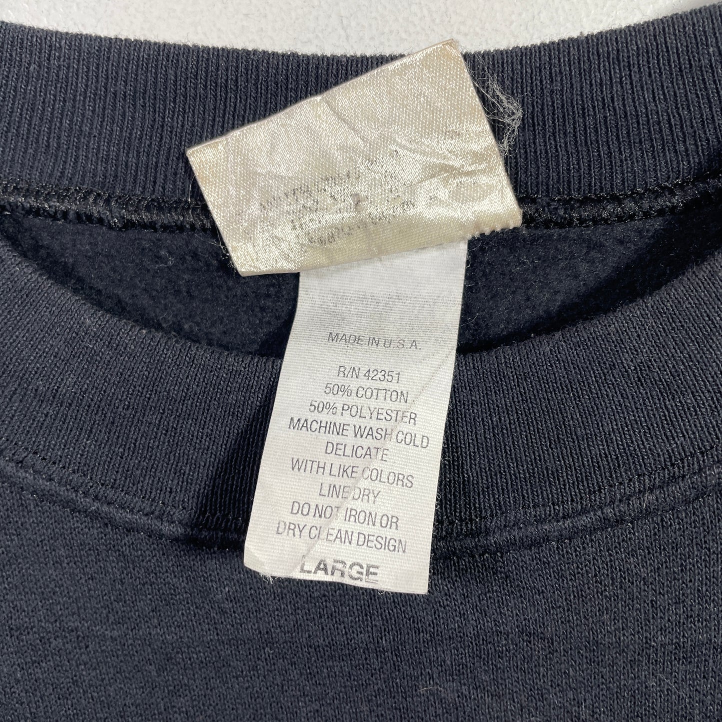 (L) 90’s SNOOPY Vintage Halloween Sweatshirt / A1089S