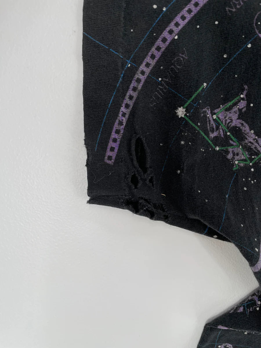 90's LIQUID BLUE CONSTELLATION All over prints Size XL T-shirts / F8517T