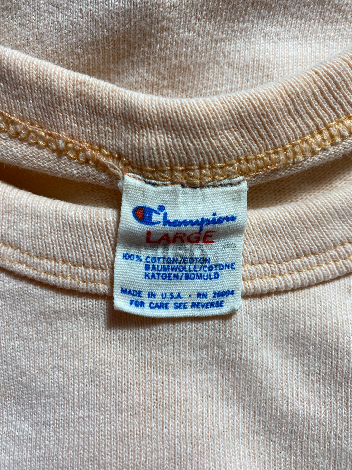 90's CHAMPION Made in USA Size L Vintage T-Shirt / G3347T