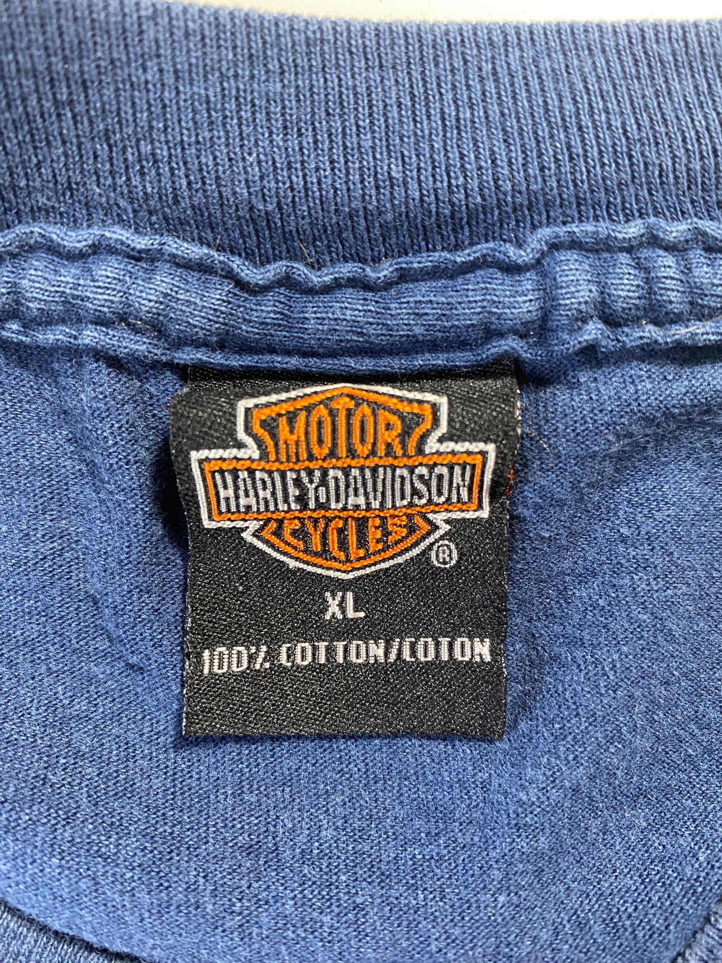 2000 HARLEY DAVIDSON Size XL Vintage T-Shirt / F3181T